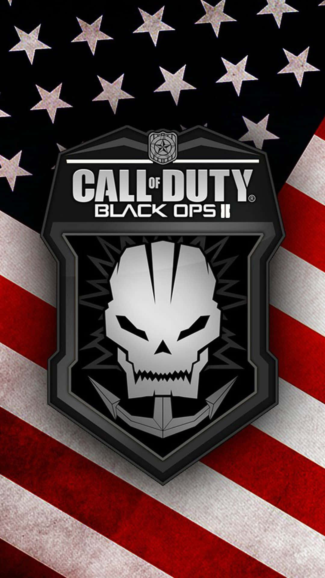 Ww2 Iphone Call Of Duty American Flag Background