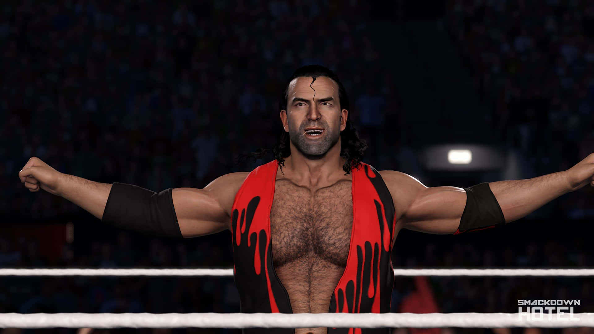Wwe 2k22 Scott Hall Pose Background