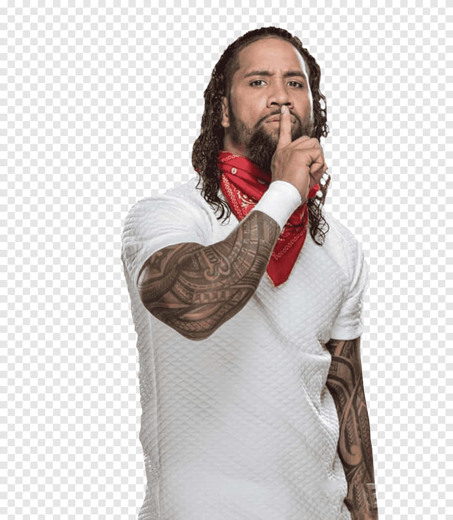 Wwe Jey Uso Silent Pose Background
