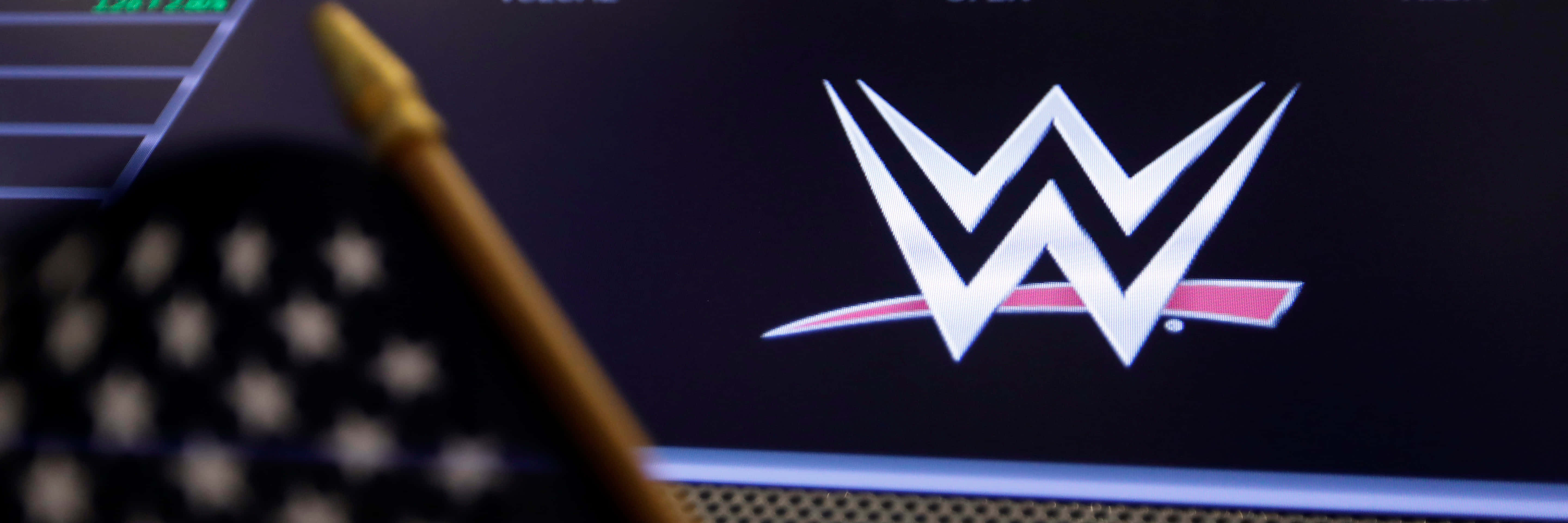 Wwe Logo 5760 X 1920 Wallpaper Background