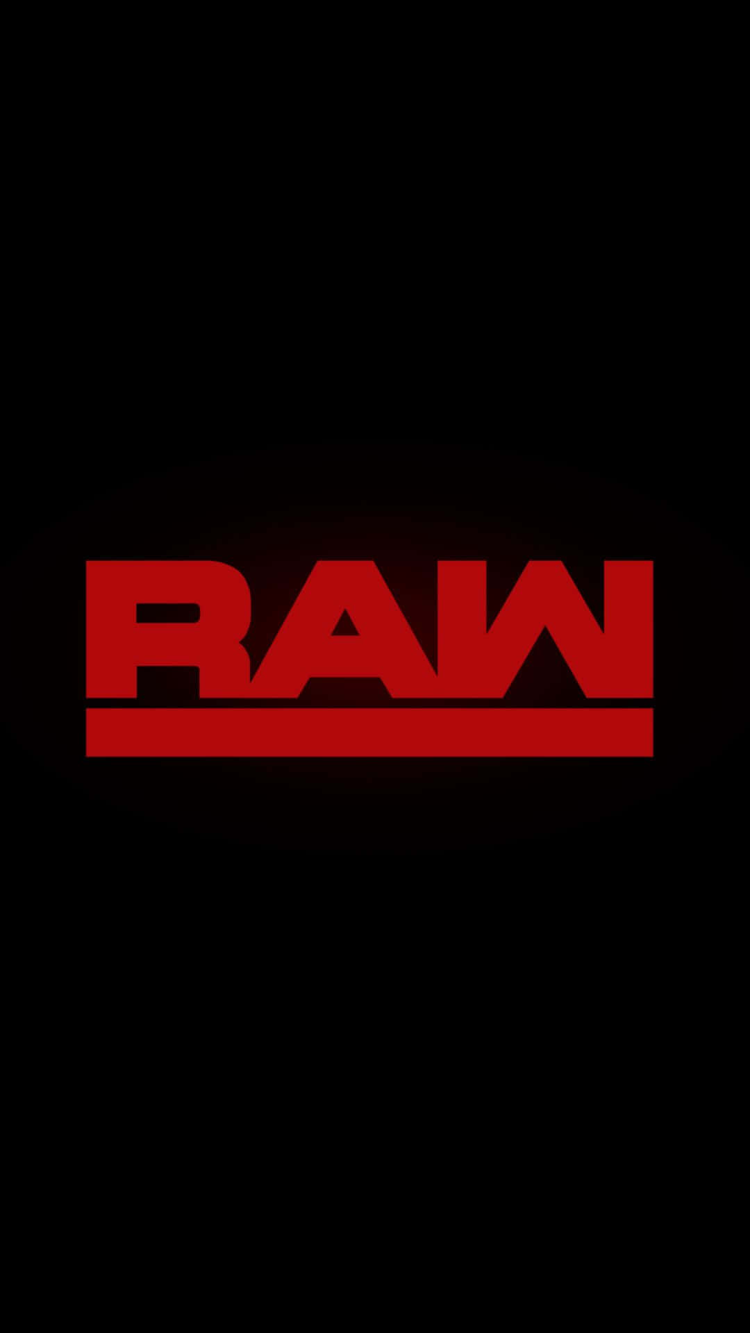 Wwe Logo On A Fiery Red Background Background