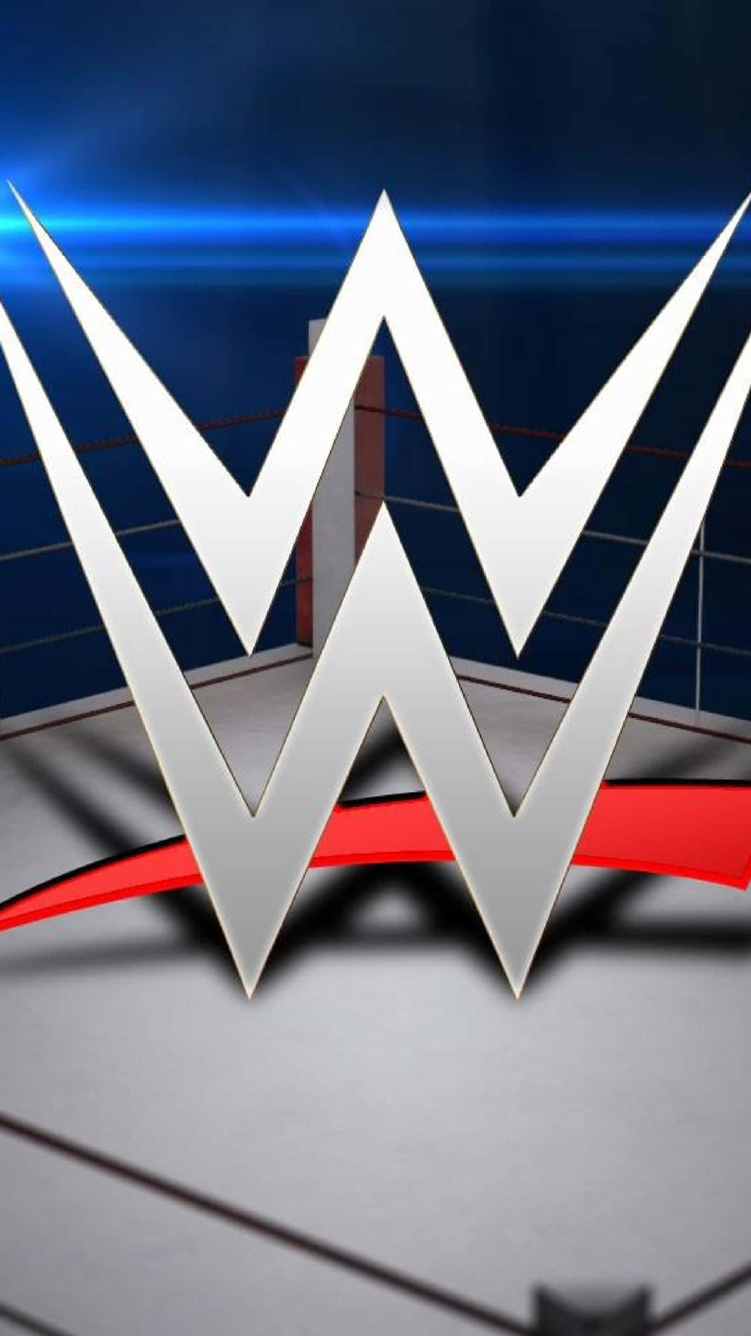 Wwe Logo On A Stylish Background Background