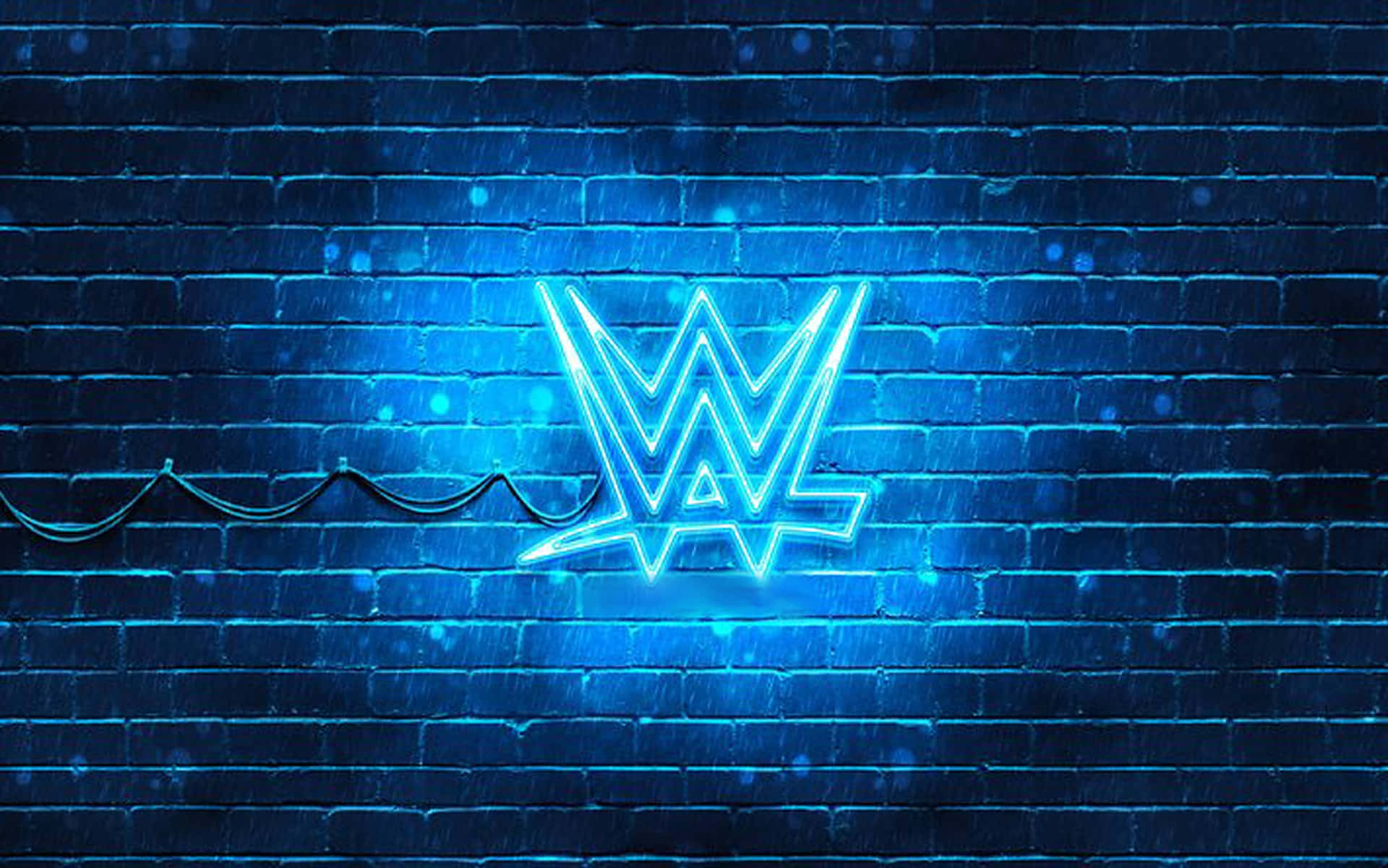 Wwe Logo On Fiery Red Background Wallpaper Background