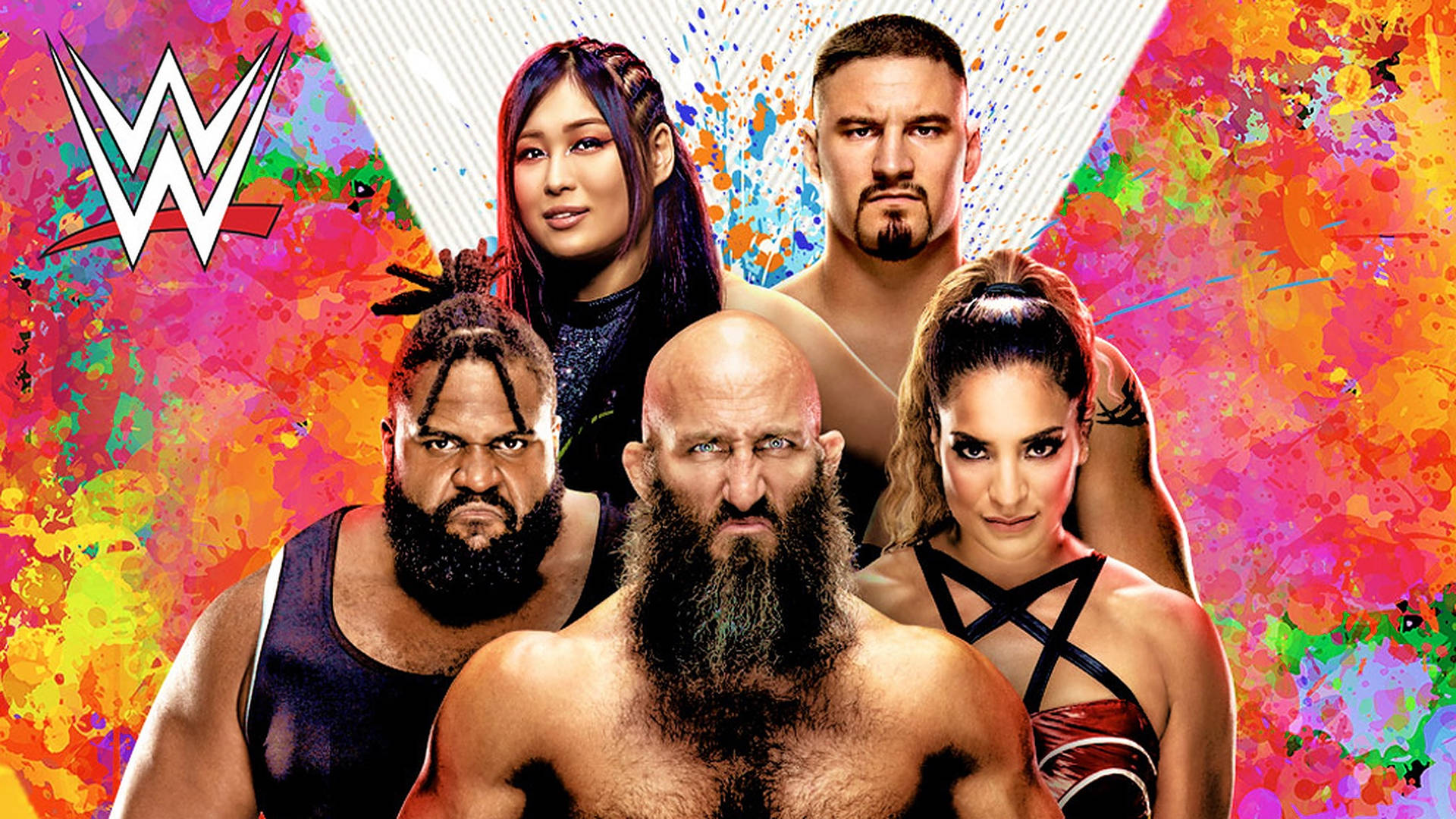 Wwe Nxt Colorful Poster