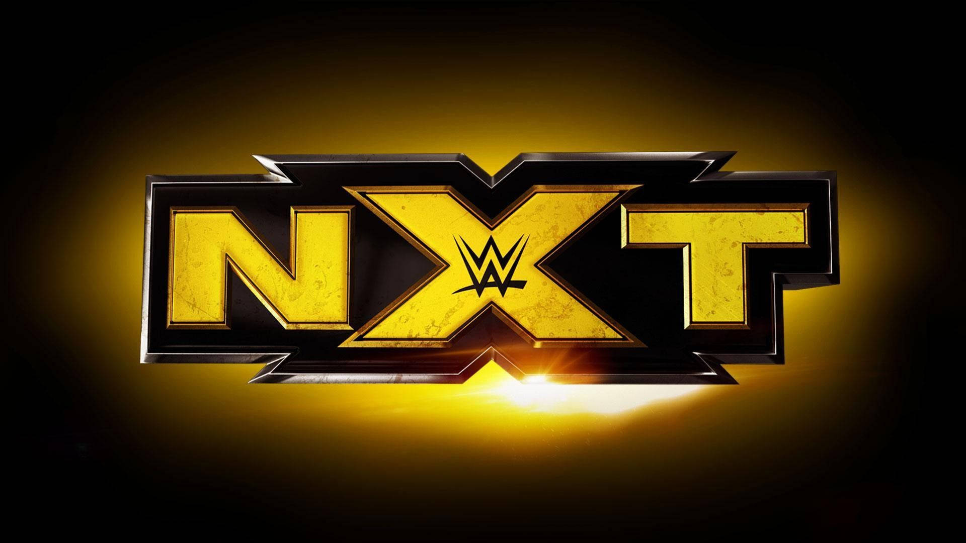 Wwe Nxt Yellow Poster Background