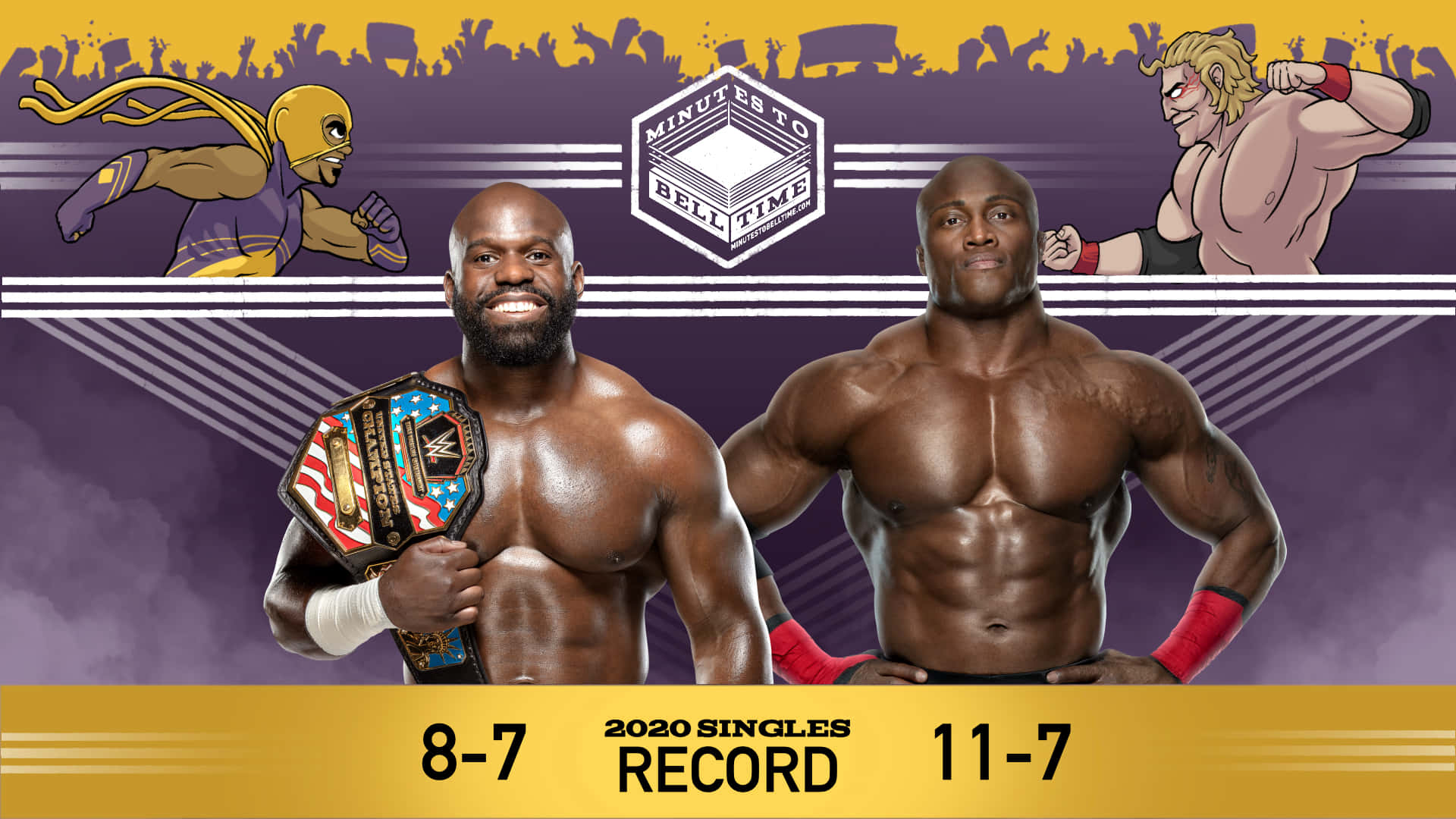 Wwe Poster Featuring Bobby Lashley And Apollo Crews