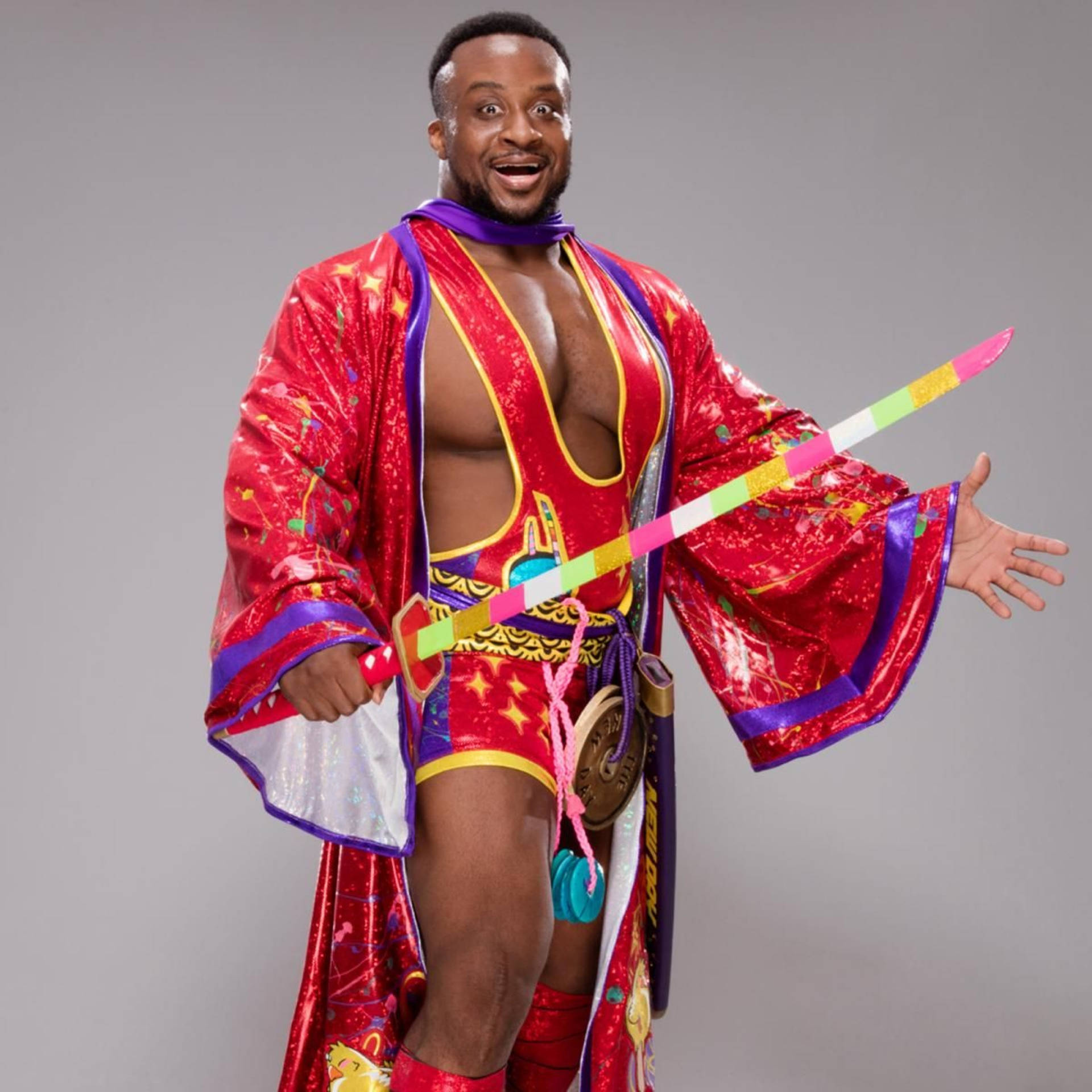 Wwe's Big E Samurai Look