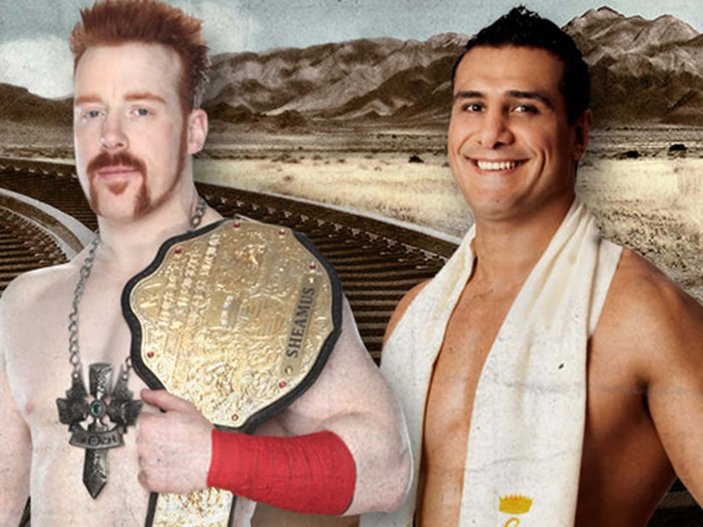 Wwe Sheamus And Alberto Del Rio Background