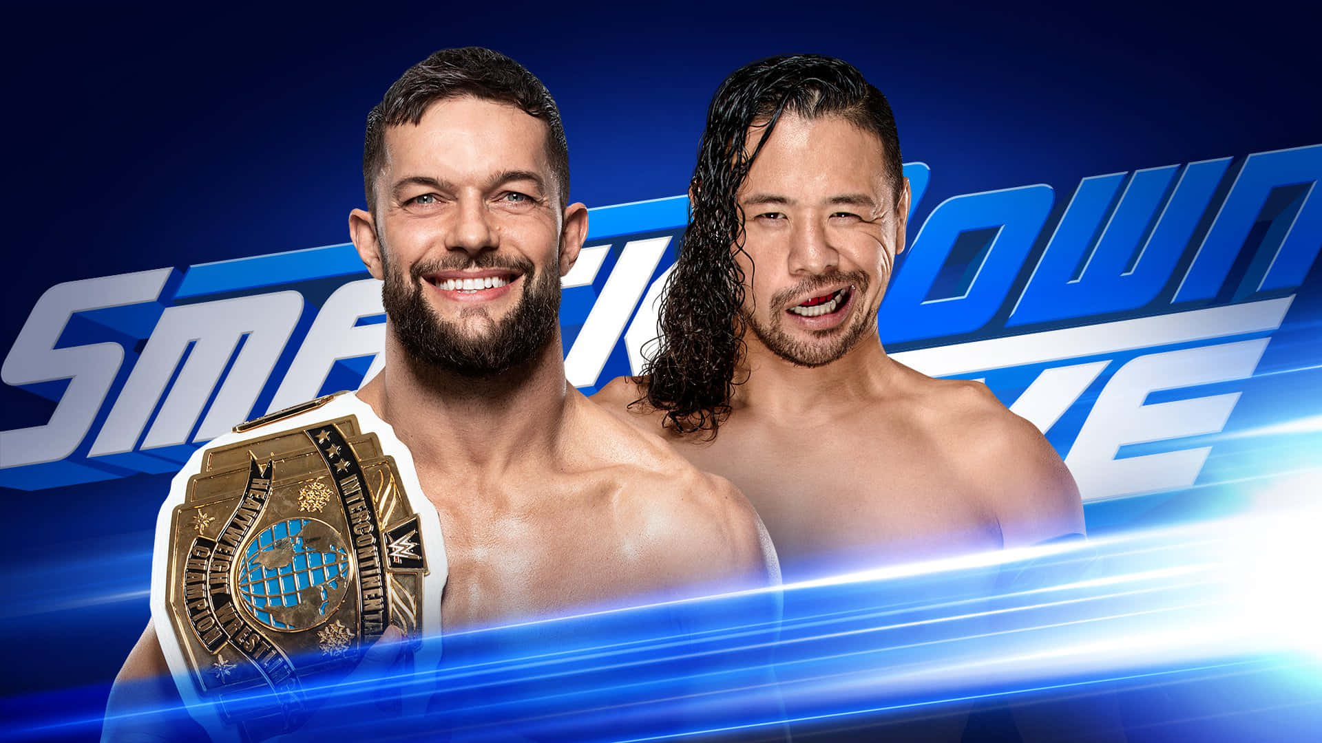 Wwe Smackdown Finn Balor Vs Shinsuke Nakamura Background