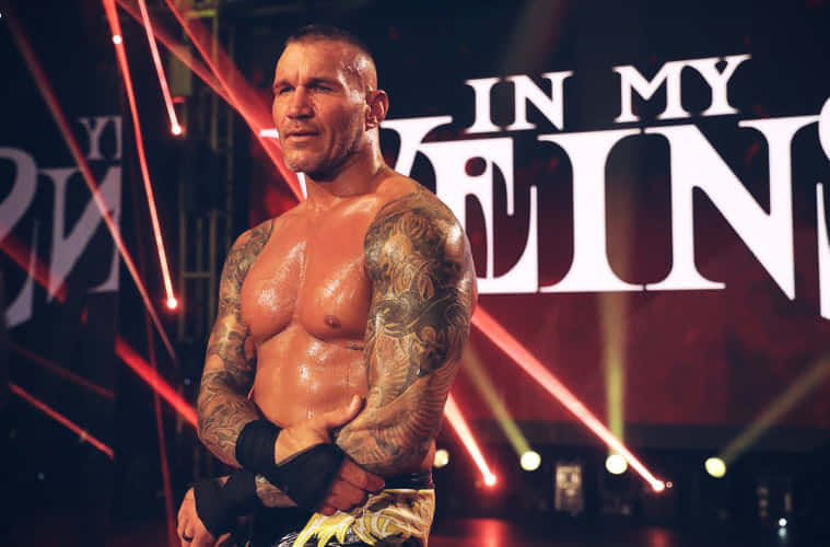 Wwe Superstar Randy Orton Looks Determined Ahead Of His Match Background