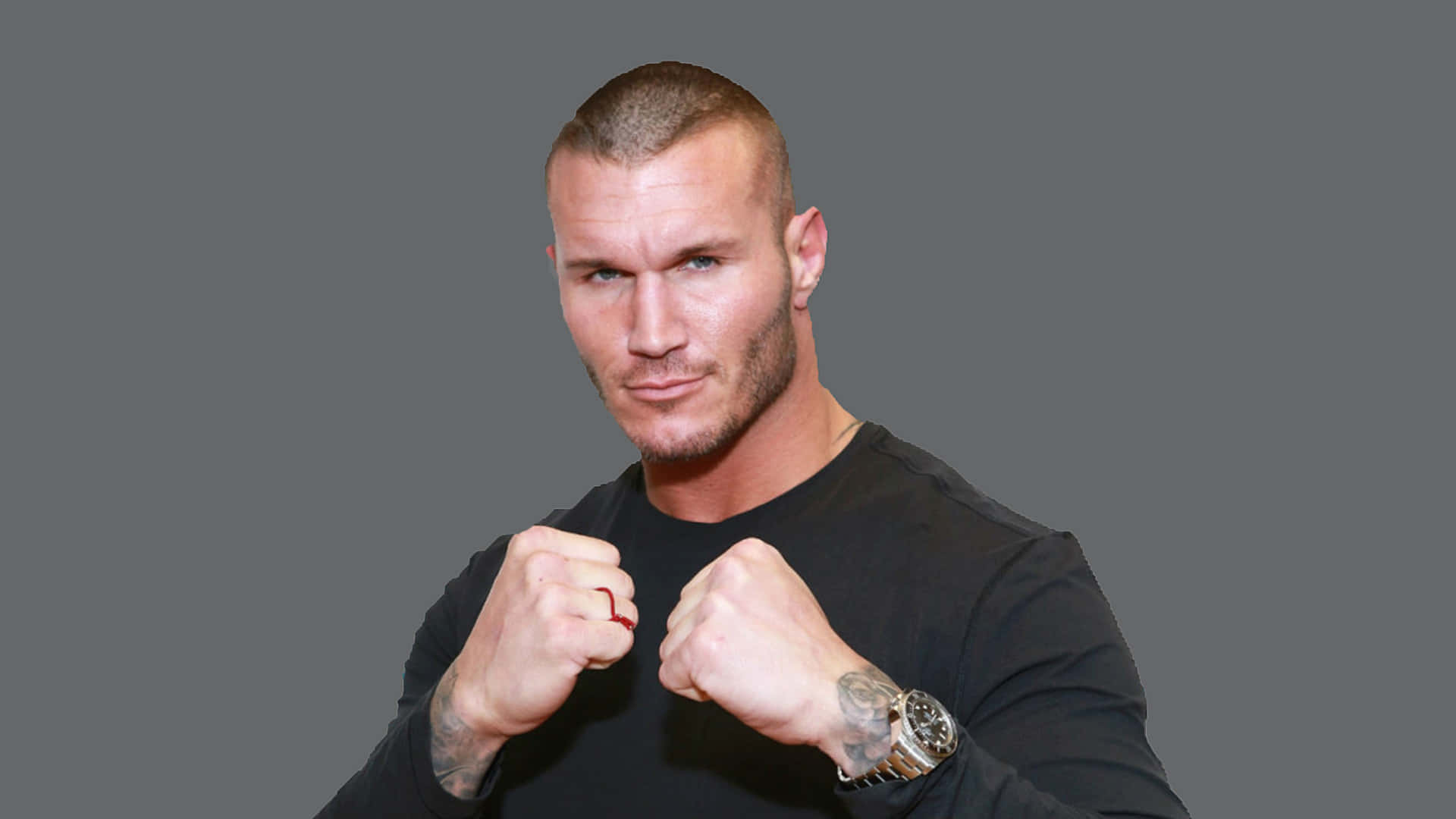 Wwe Superstar Randy Orton Stuns Crowds With His Athletic Perfomance Background