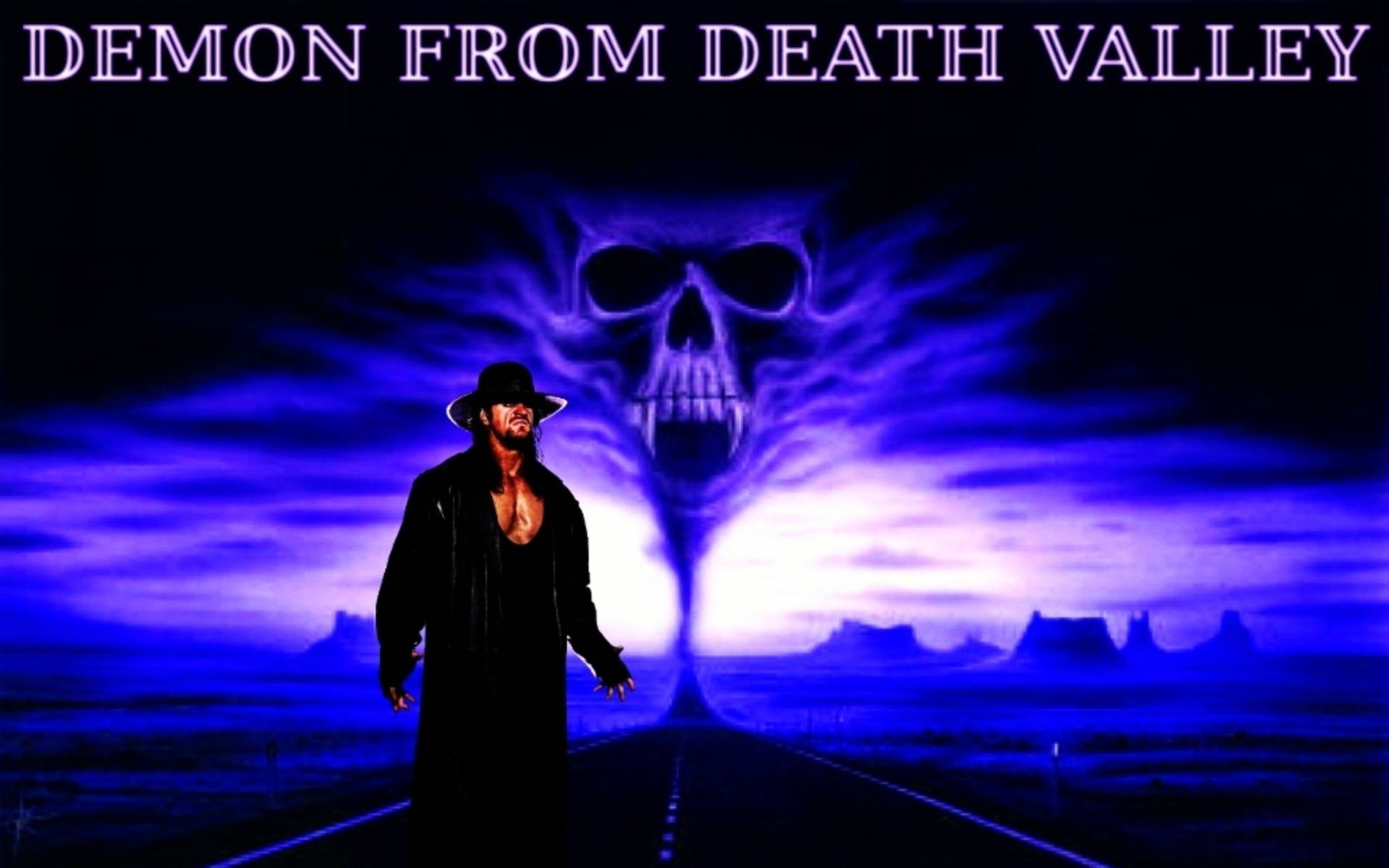 Wwe Undertaker Demon From Death Valley Background