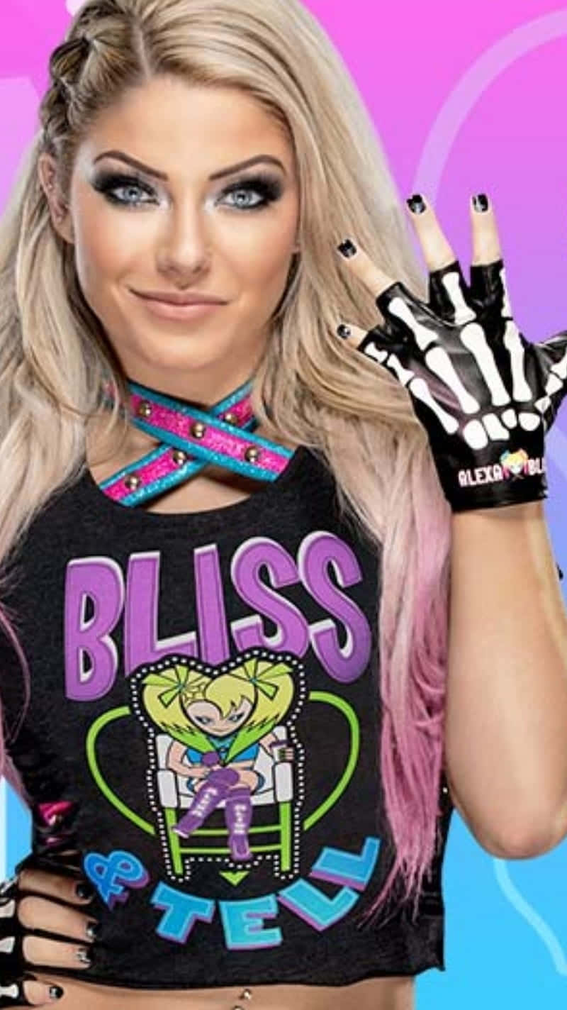 Wwe Wrestler Alexa Bliss Looking Confident