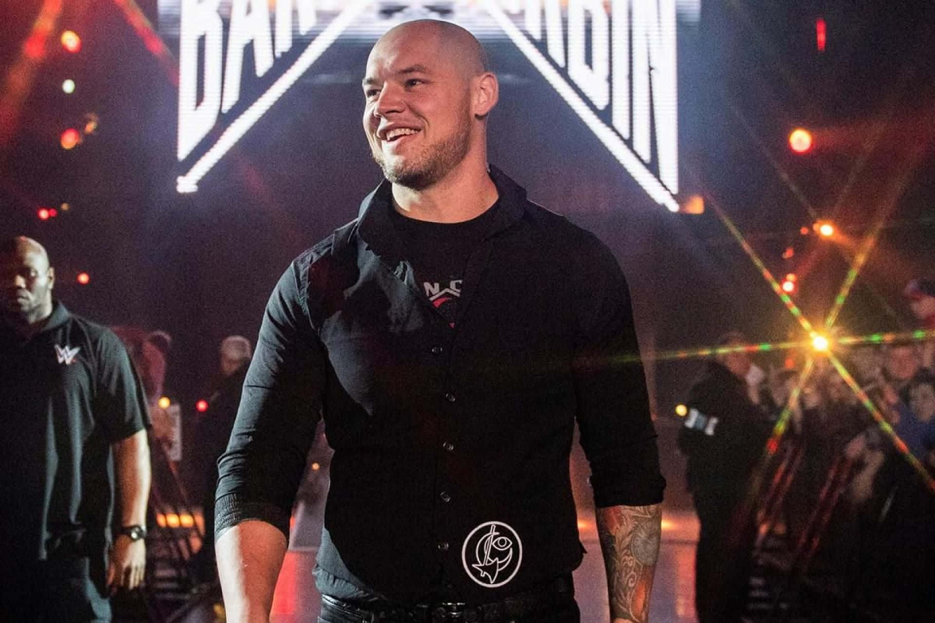 Wwe Wrestler Baron Corbin Entrance Background