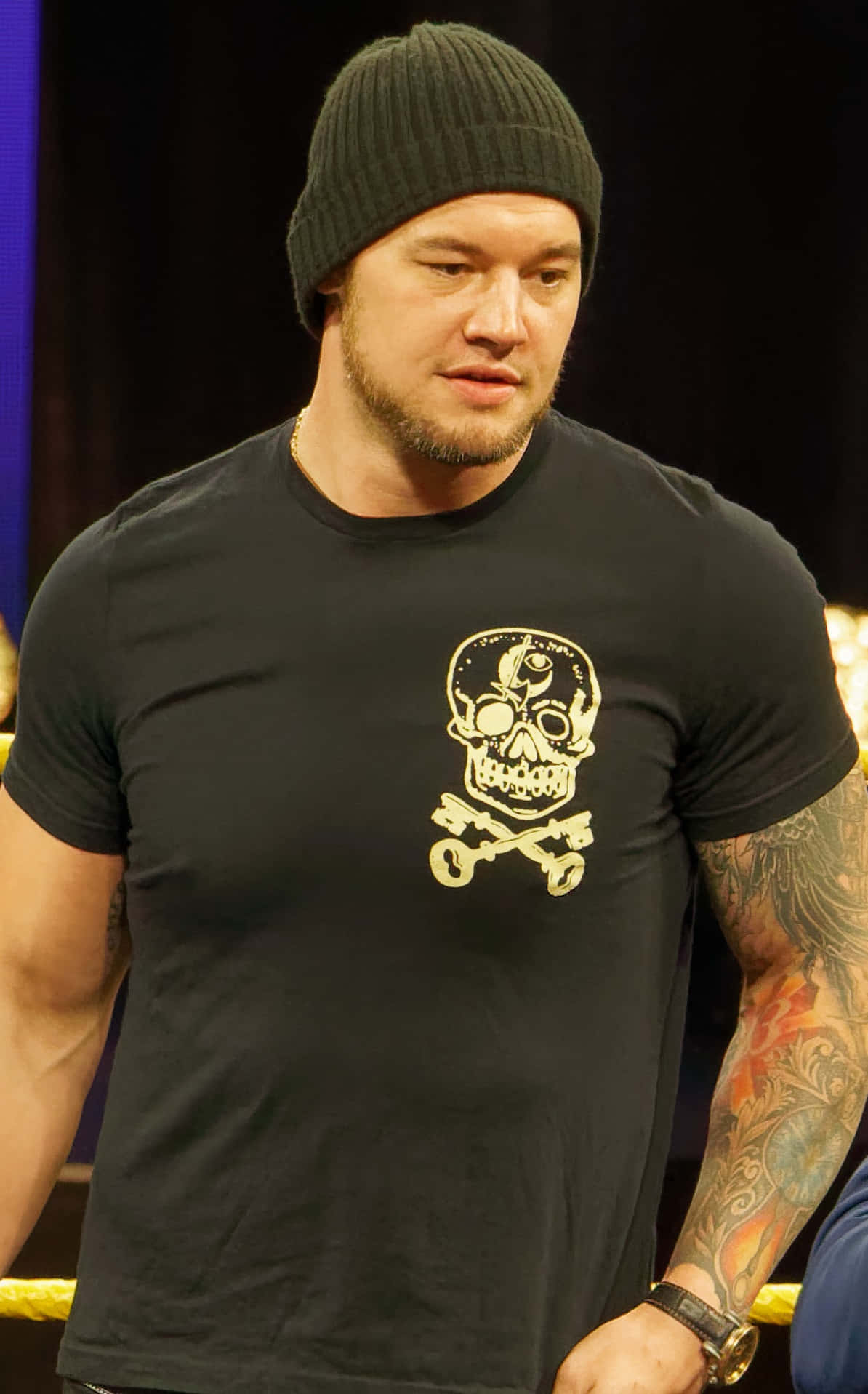 Wwe Wrestler Baron Corbin Portrait Background