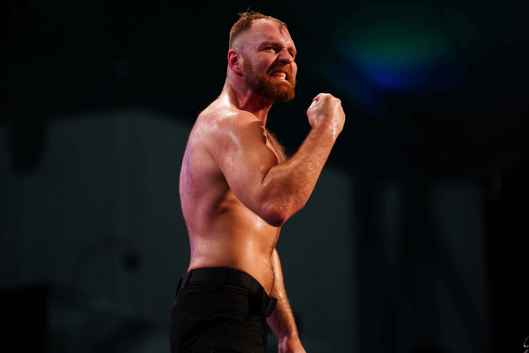 Wwe Wrestler Jon Moxley Background