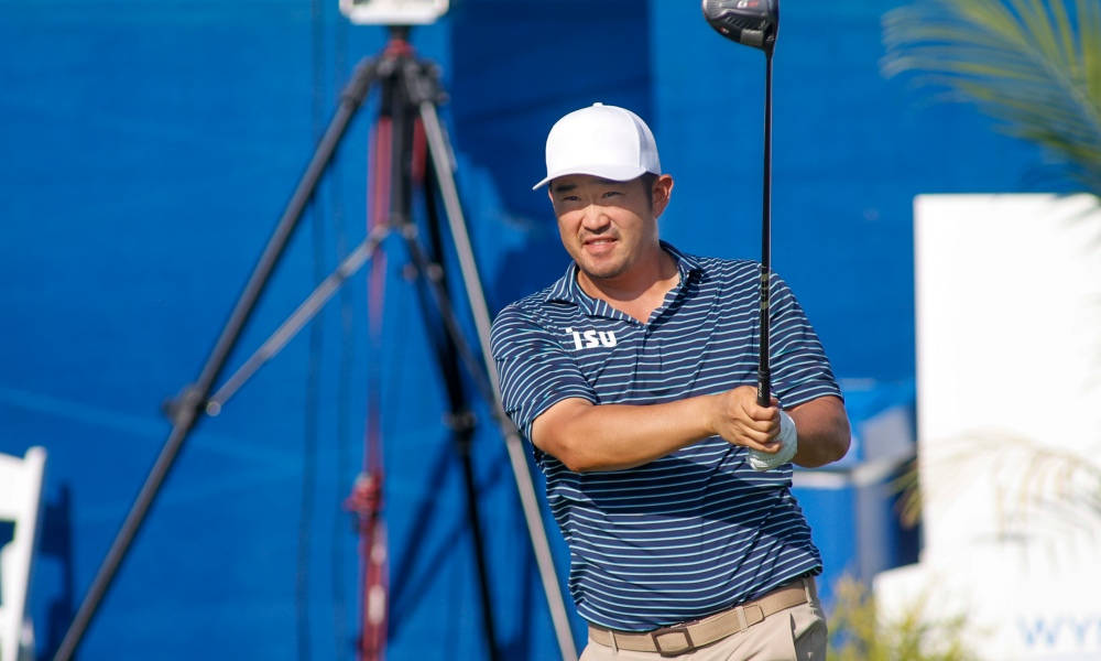 Wyndham Championship John Huh Background