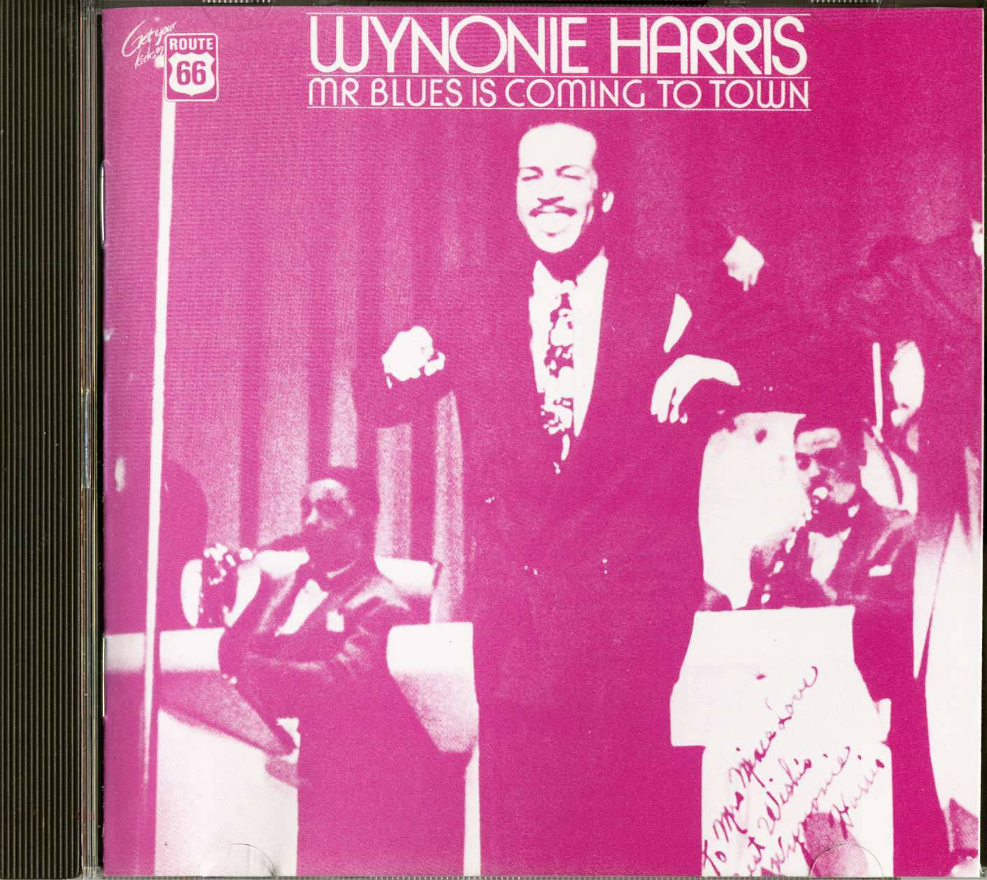 Wynonie Harris The Blues Is Coming To Town Album Cover Background