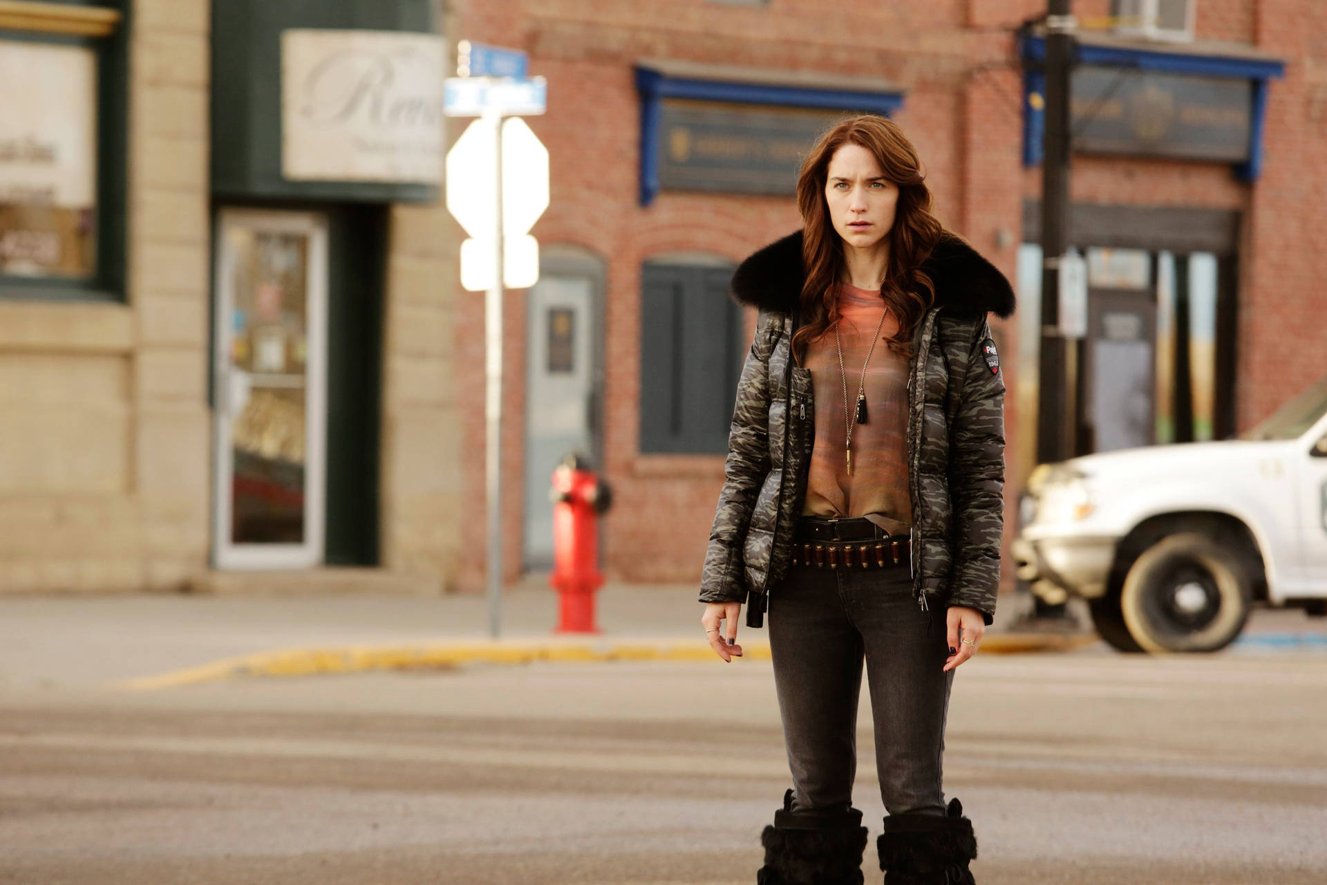 Wynonna Earp Casual Outfit Background