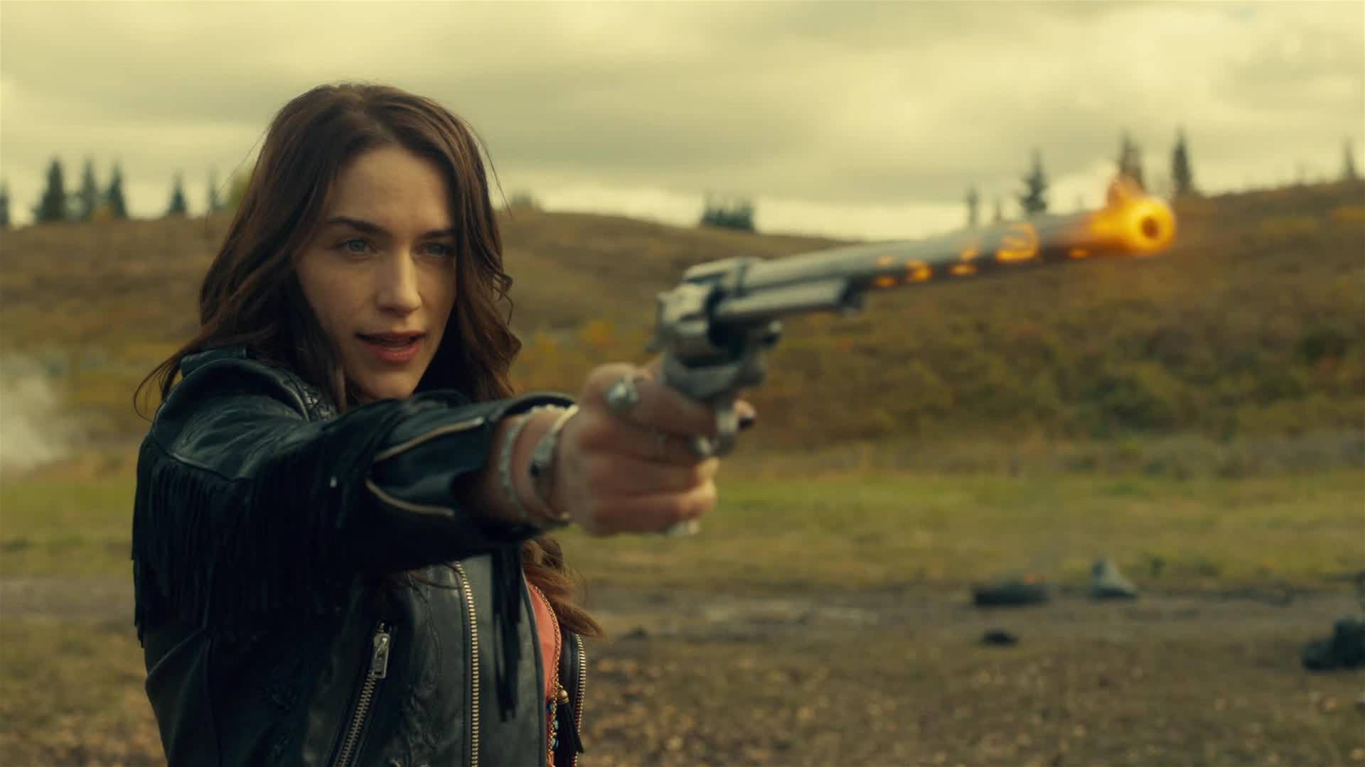 Wynonna Earp Shooting Peacemaker Background