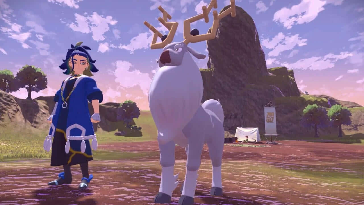 Wyrdeer With Adaman Background