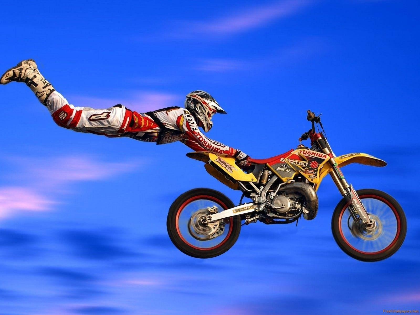X Games Motocross Freestyle Background