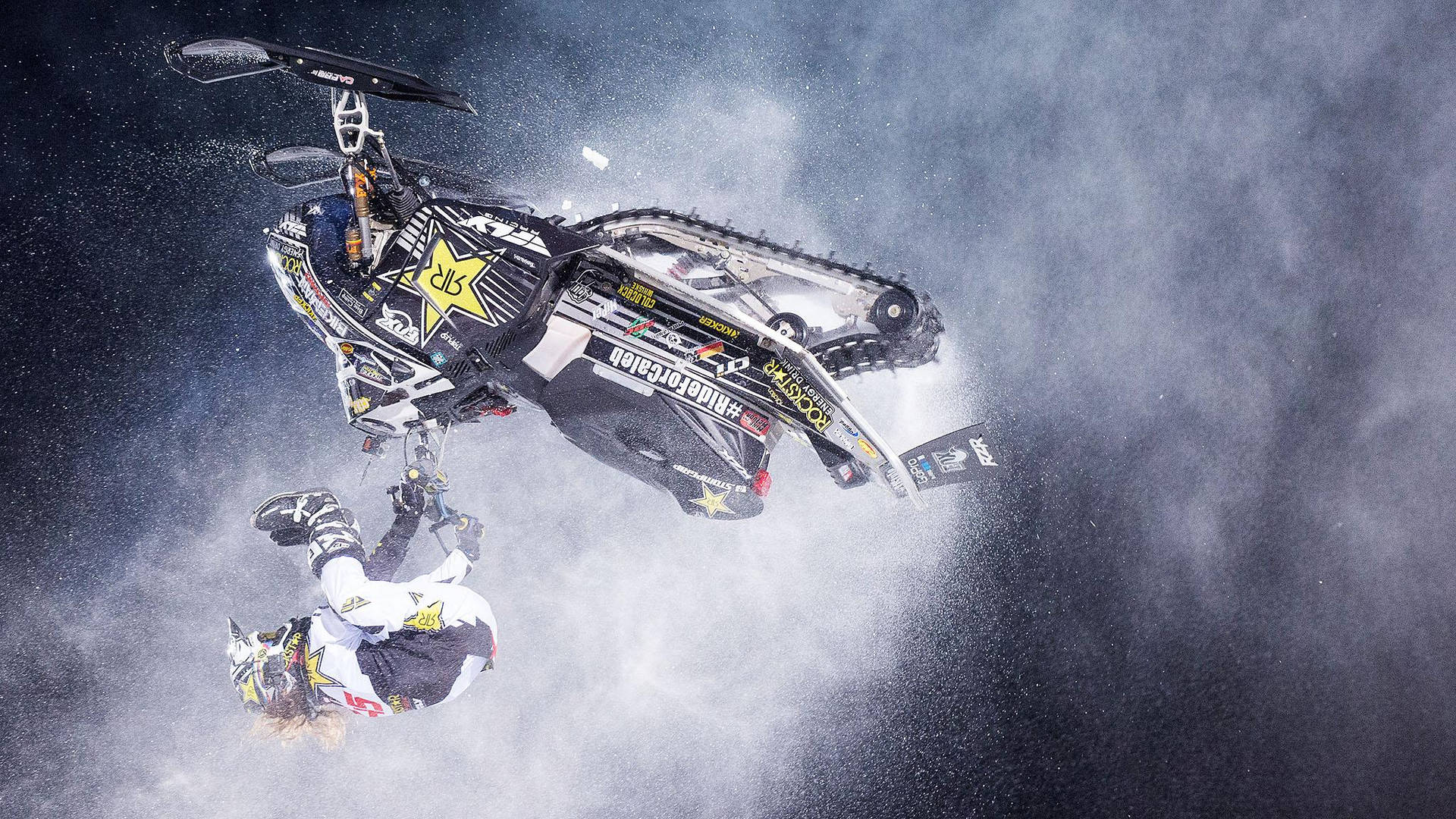 X Games Snowmobile Stunt