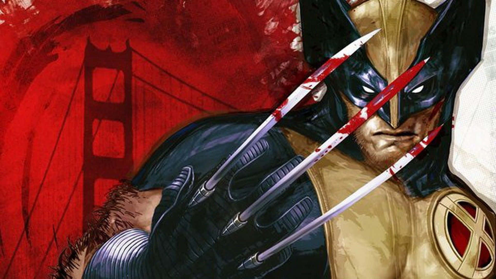X-men Character Wolverine Scratch Hd Background