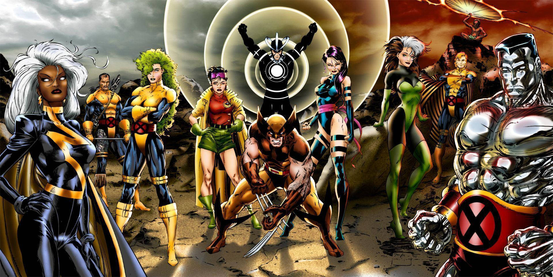 X-men Female Superheroes Background