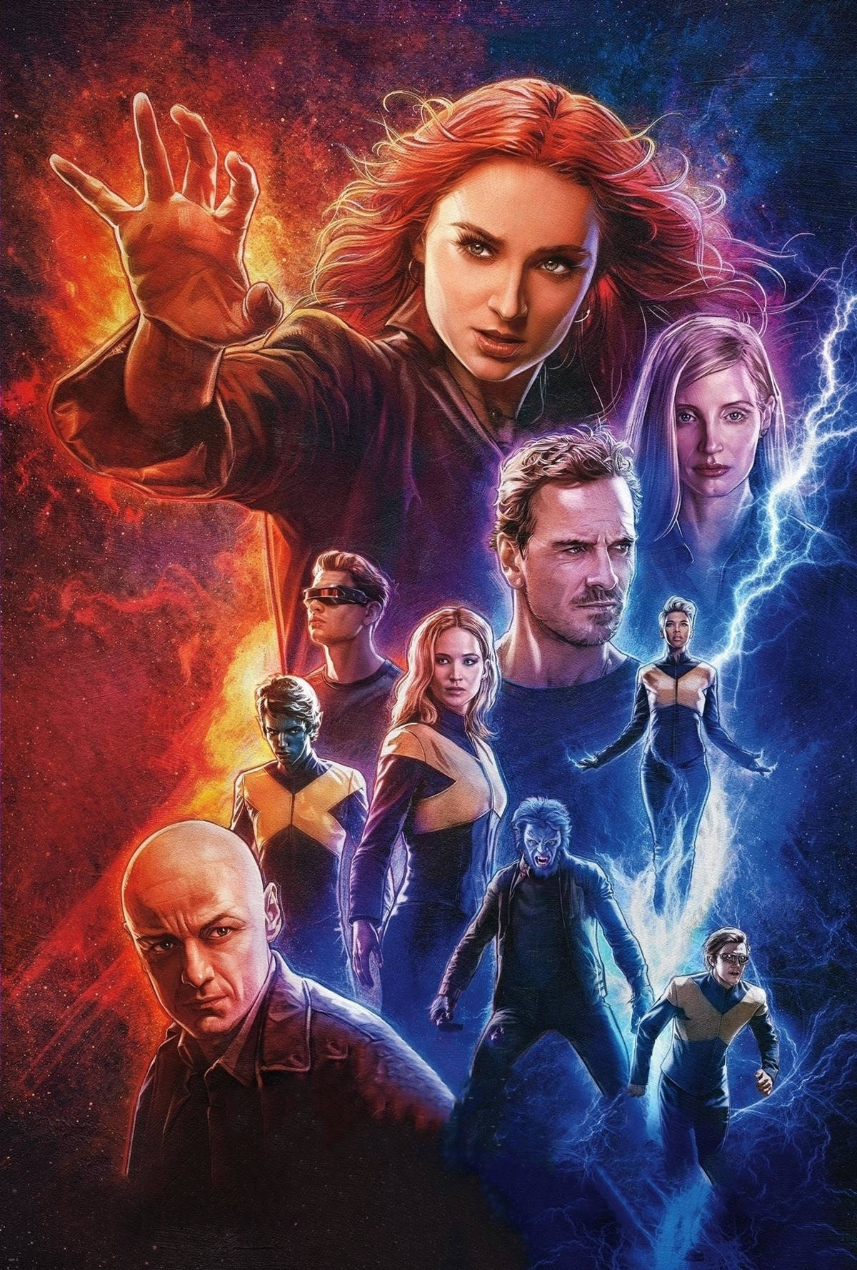 X Men Movie Dark Phoenix 2009 Background