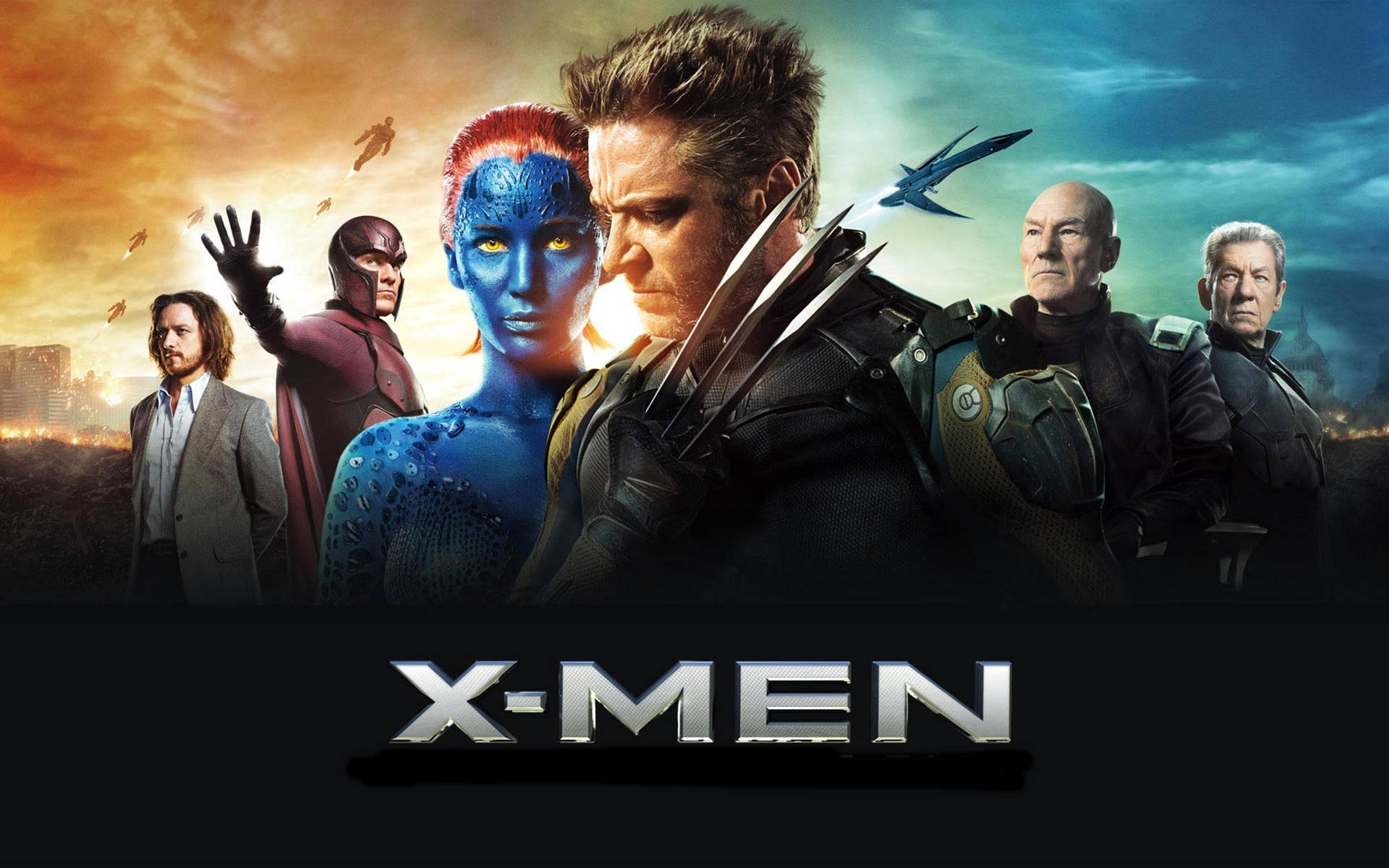 X Men Movie Days Of Future Past & Wolverine Background