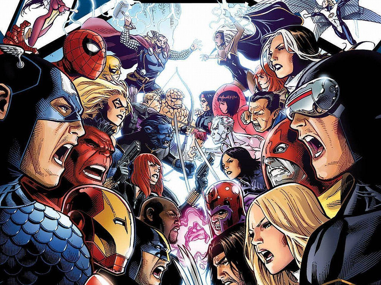X-men Versus Marvel Background