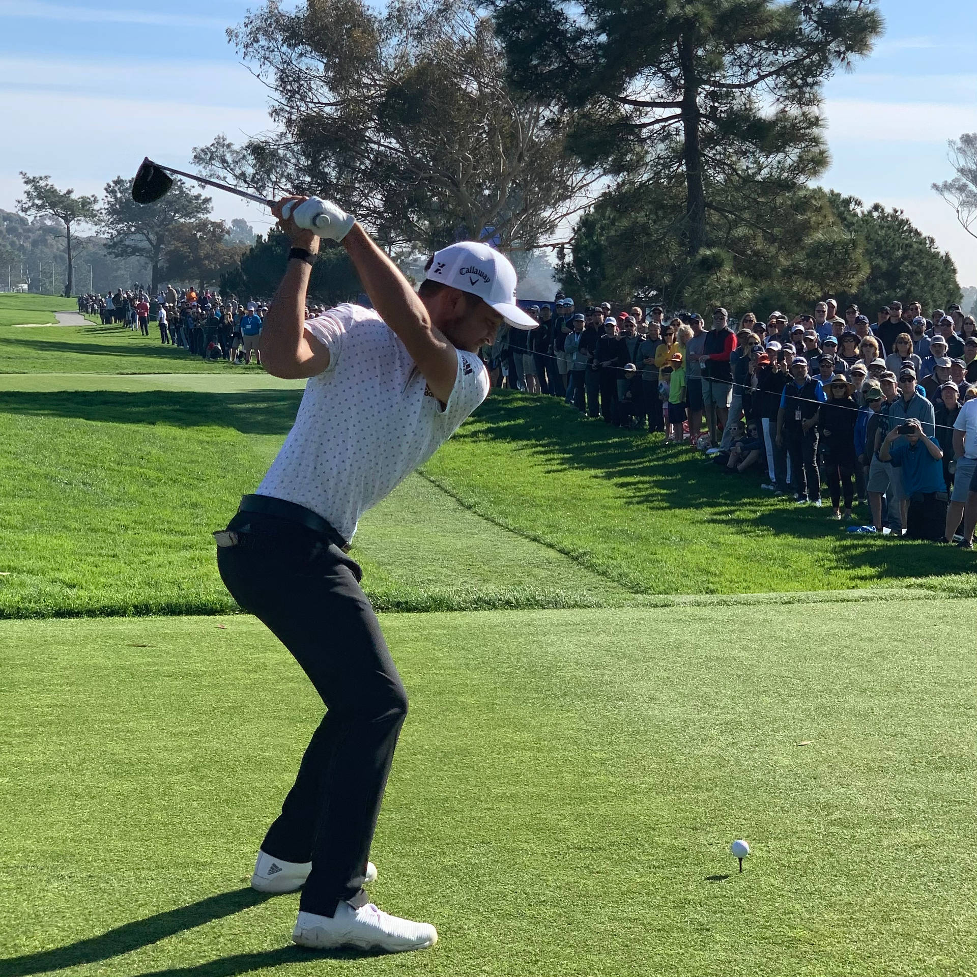 Xander Schauffele During A Match