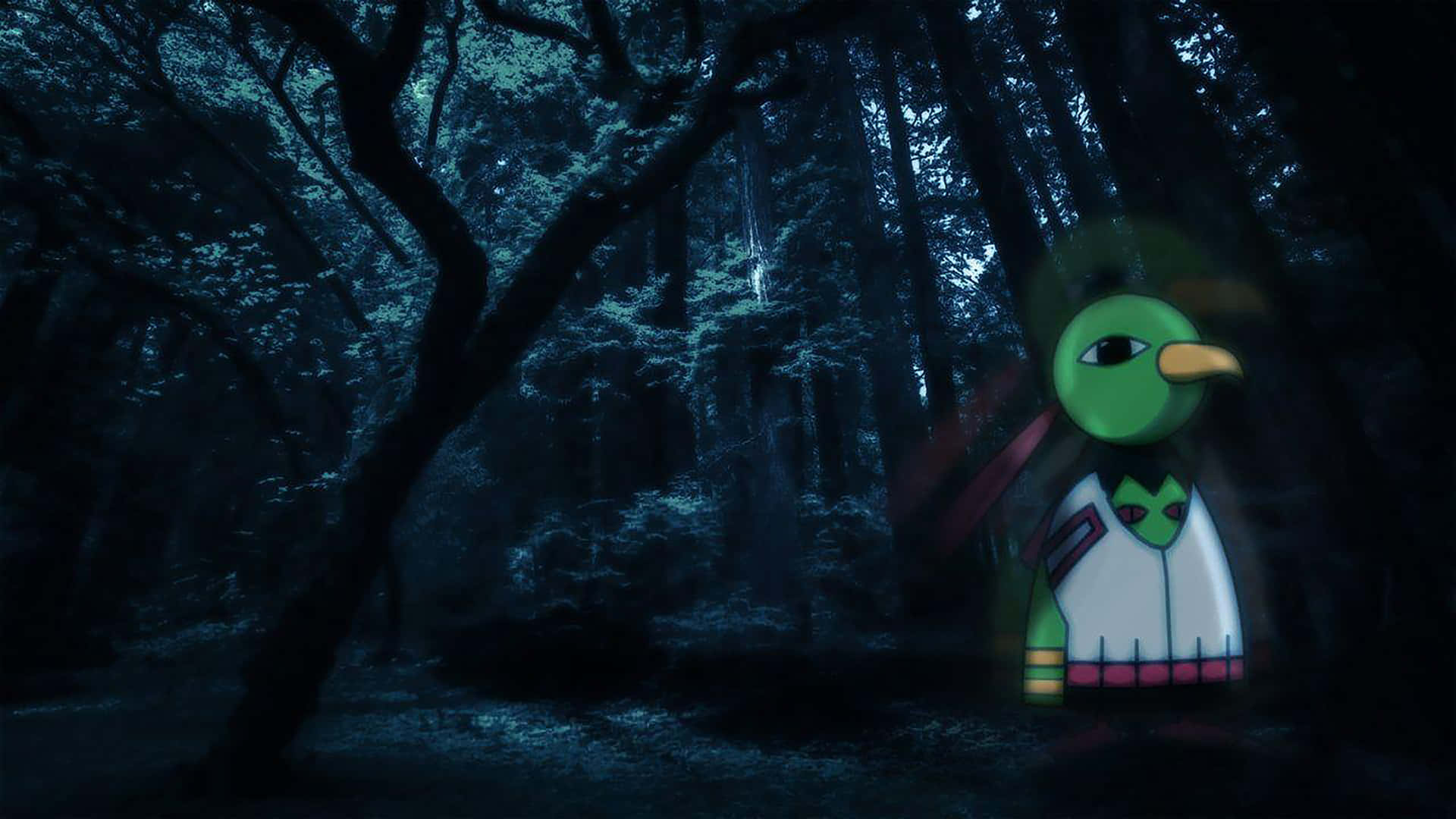 Xatu In A Dark Forest