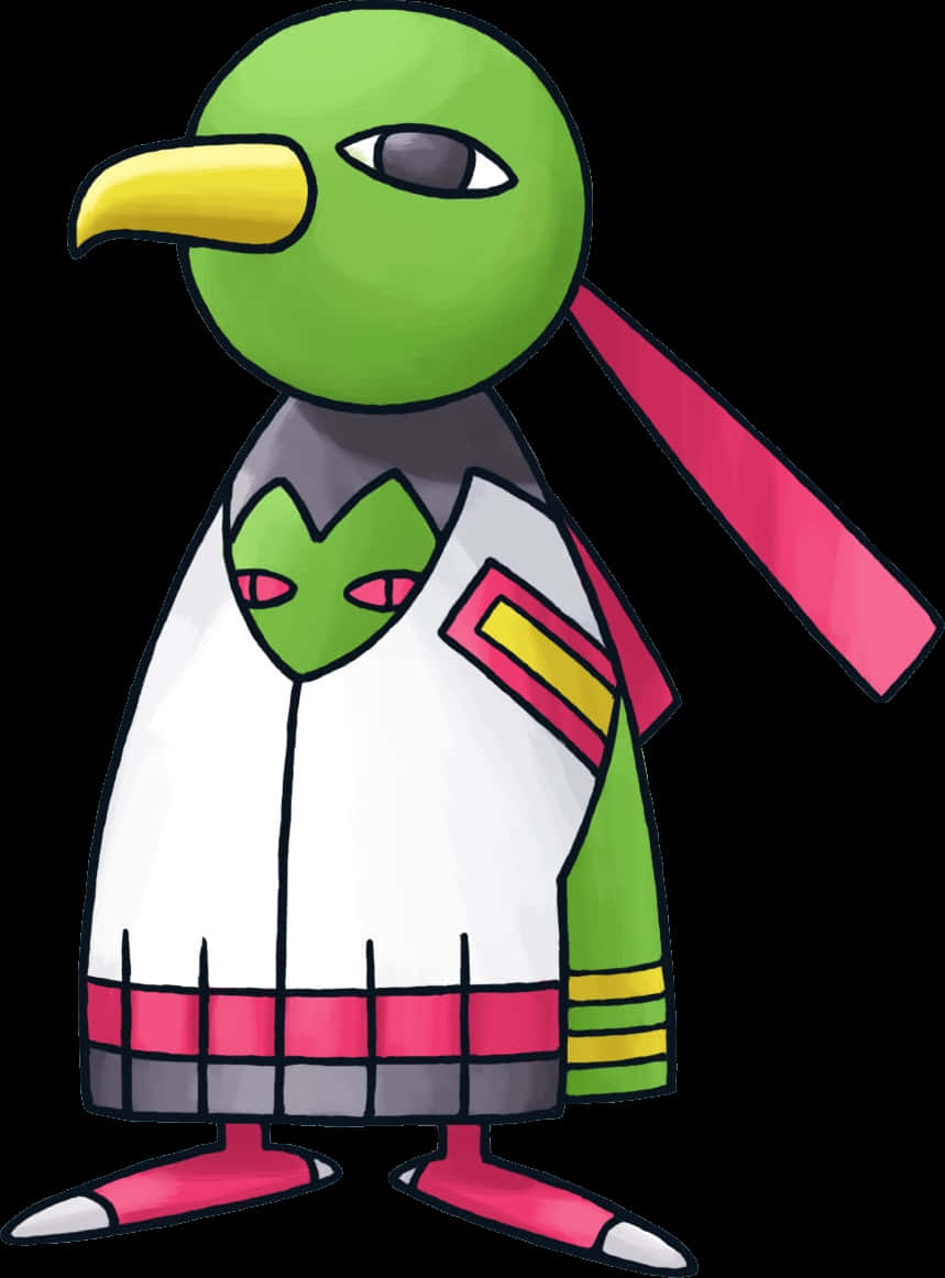 Xatu Looking Up Background