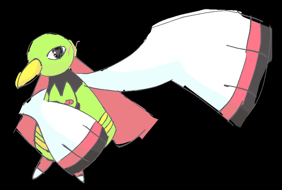Xatu Stretching Its Arms Background