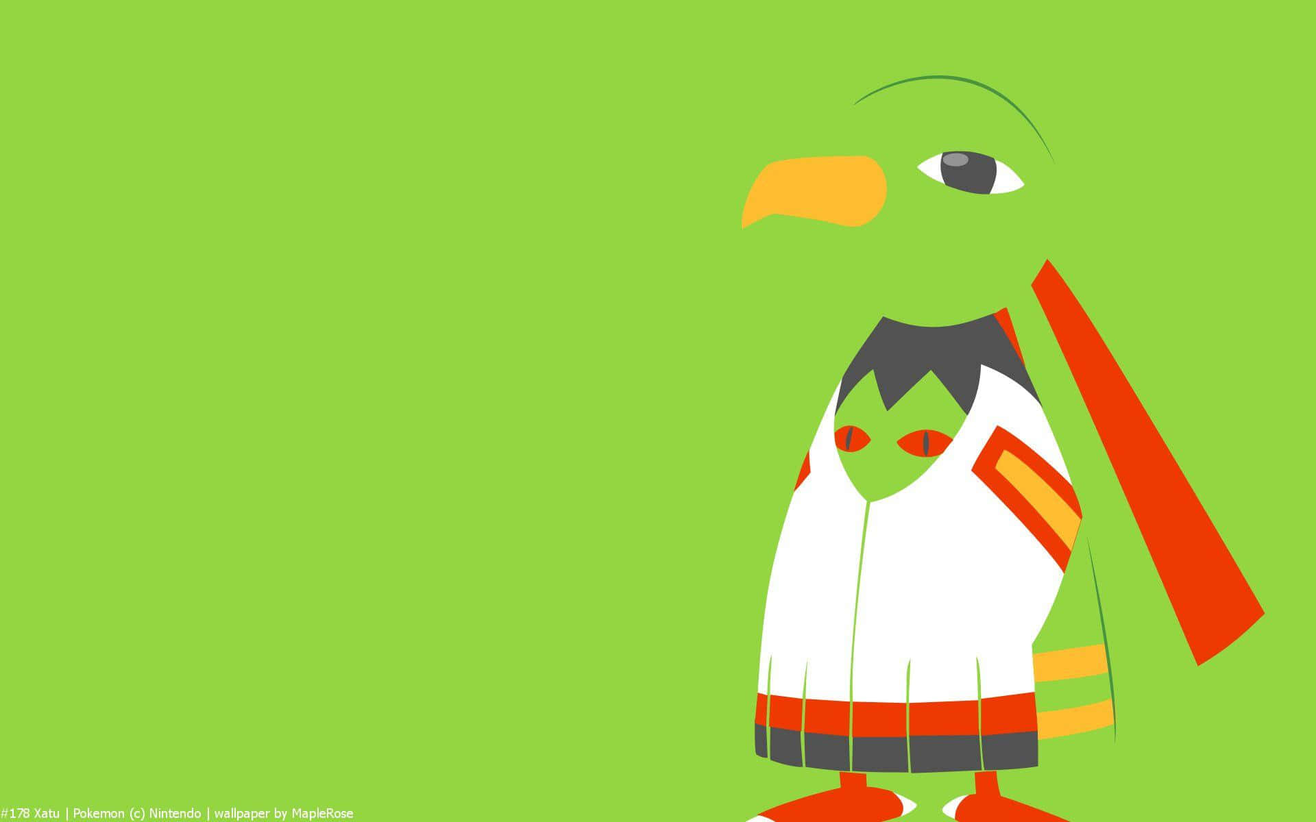 Xatu Without Outlines Background
