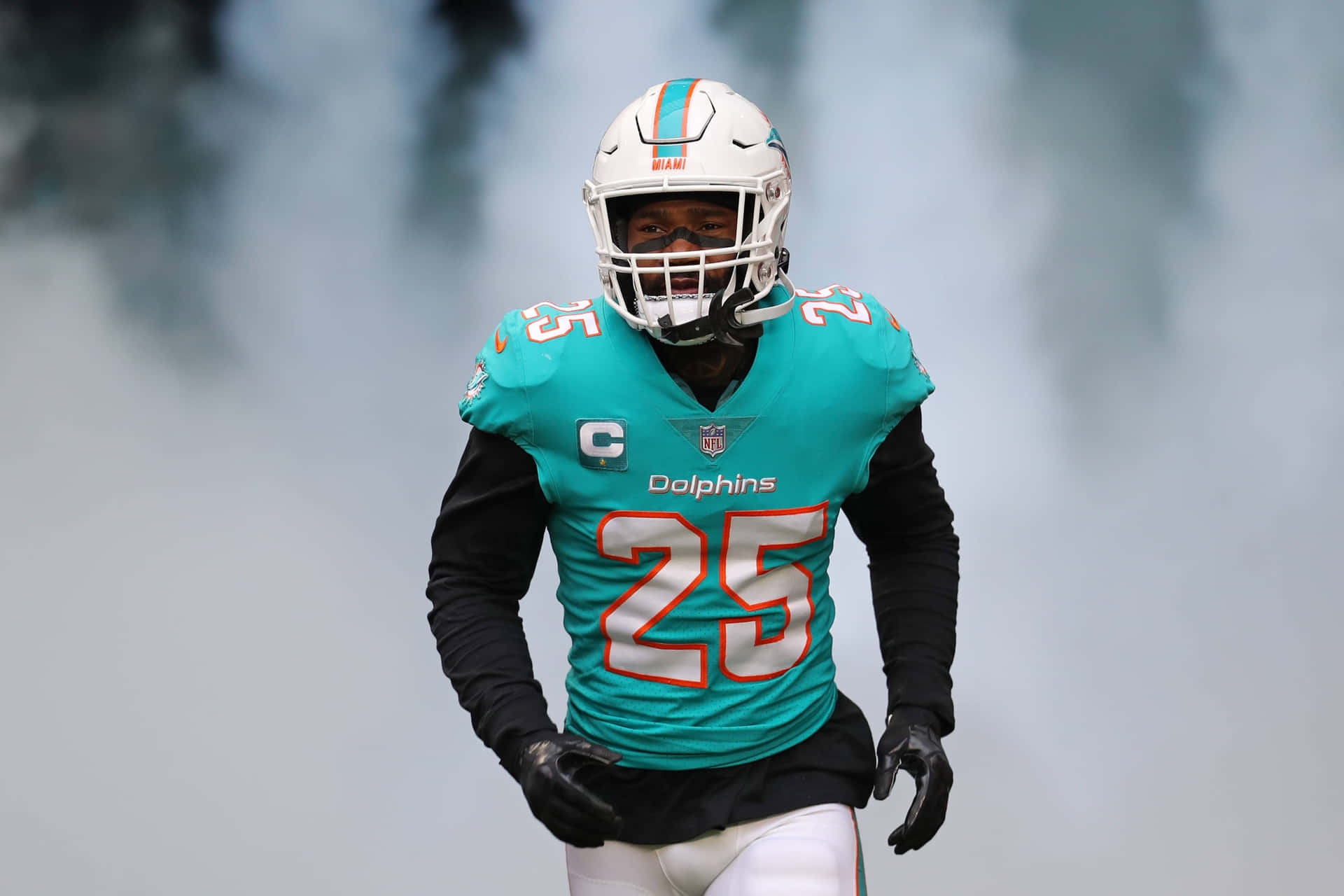 Xavien Howard Miami Dolphins Football Background