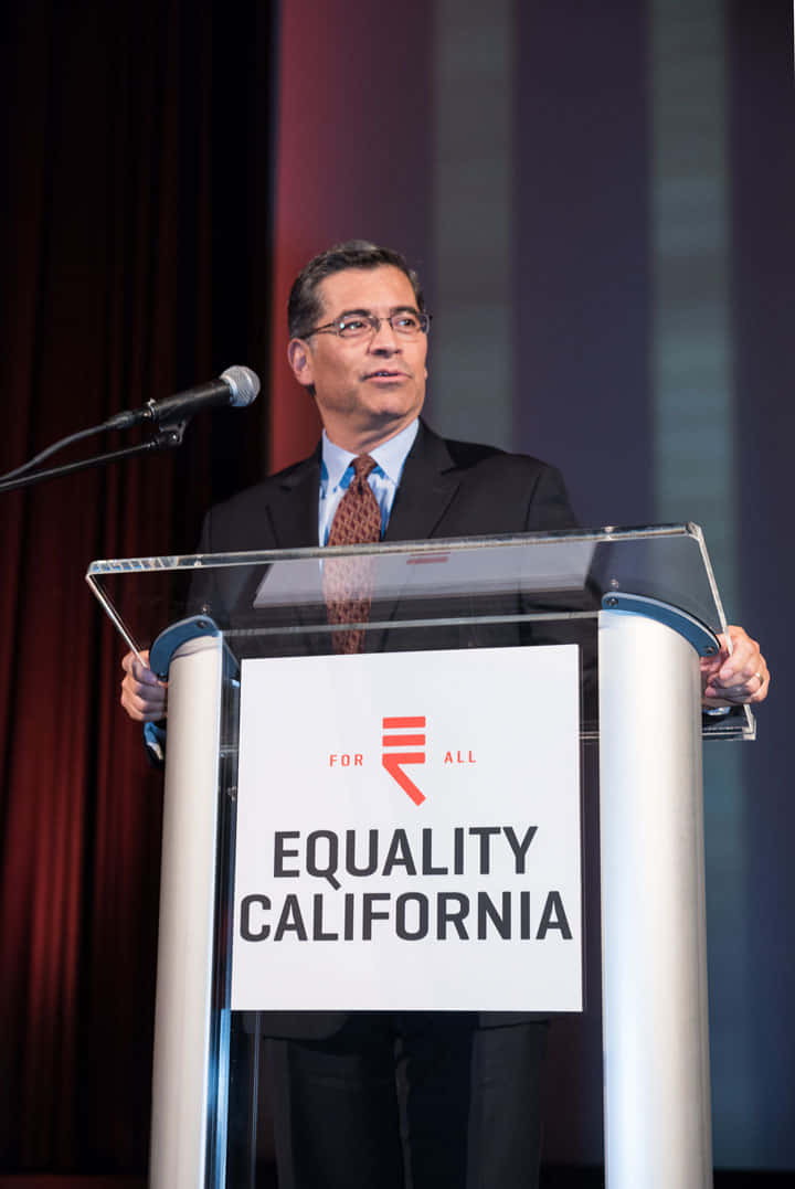 Xavier Becerra Equality California Background