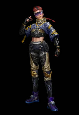 Xayne As Free Fire Character Background