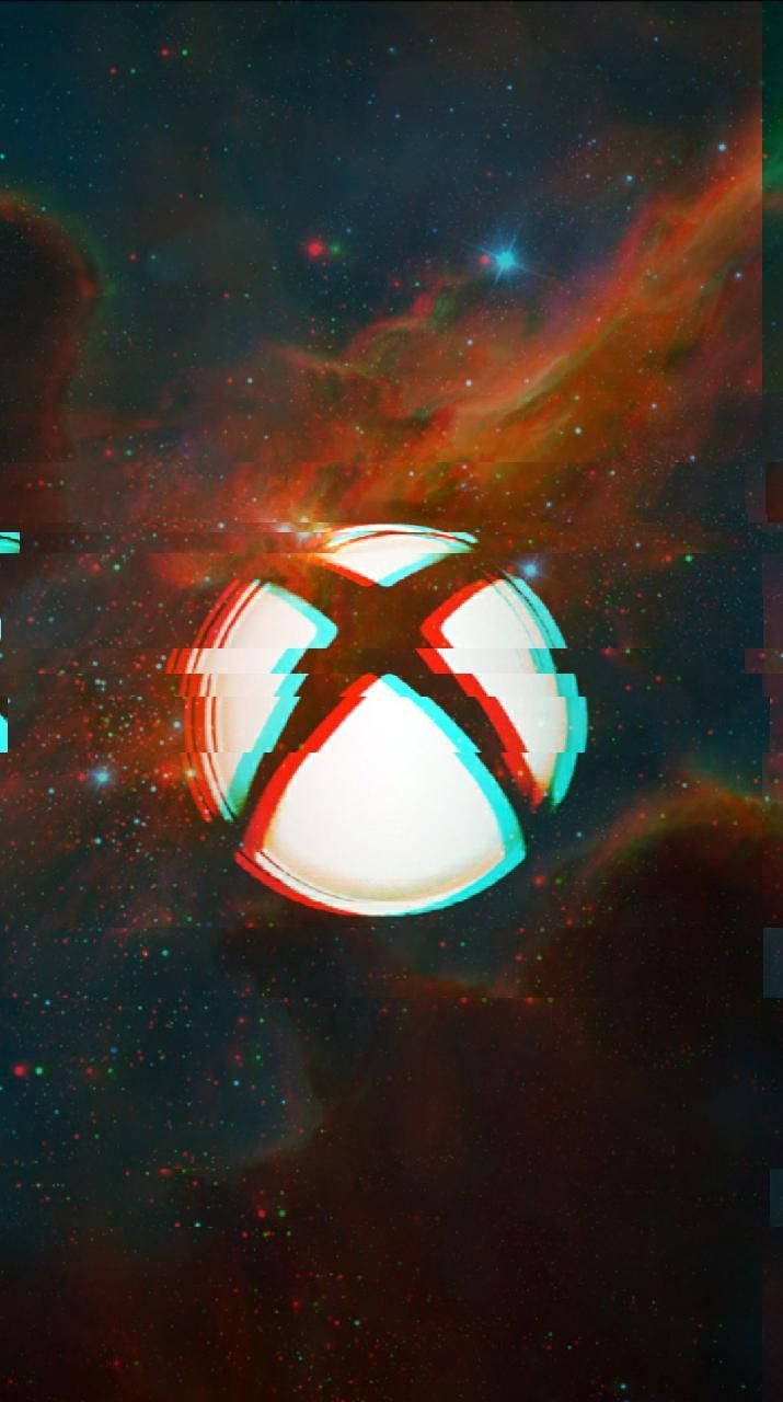 Xbox Logo Galaxy Design Background