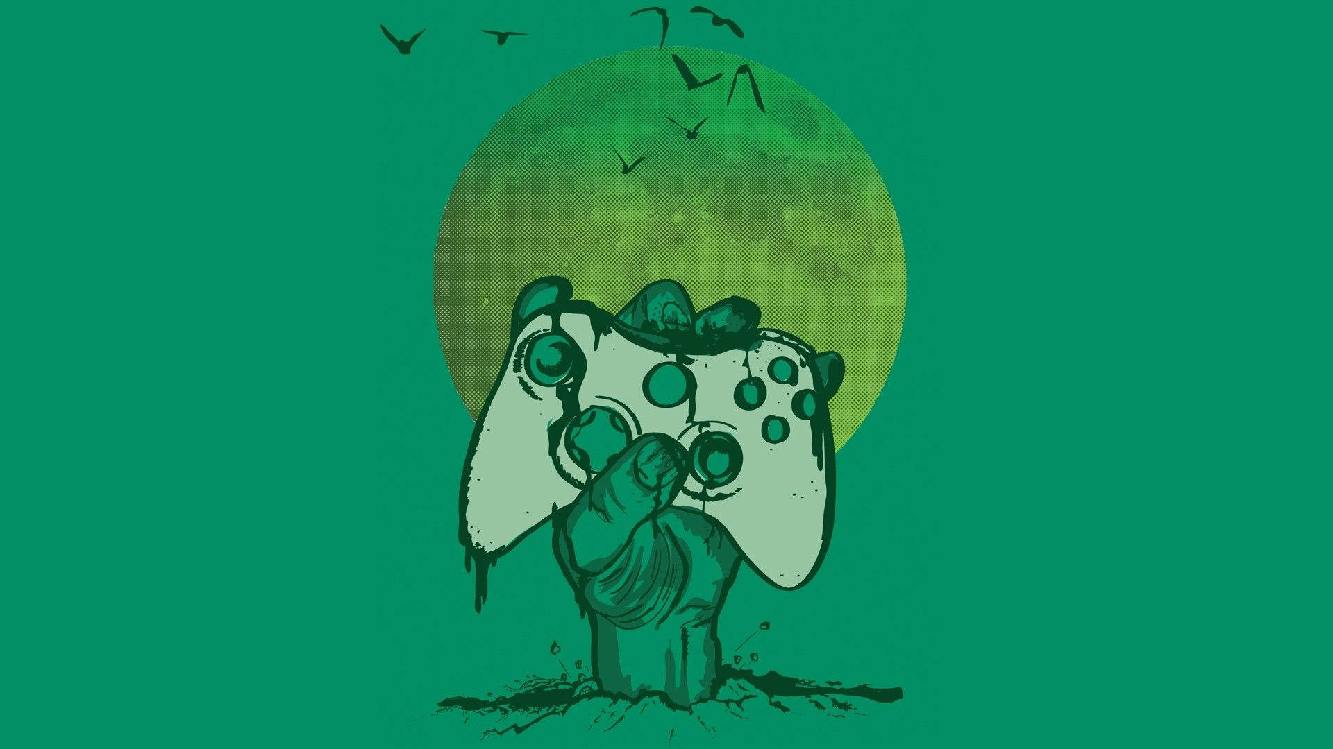 Xbox One Controller Drawing Background
