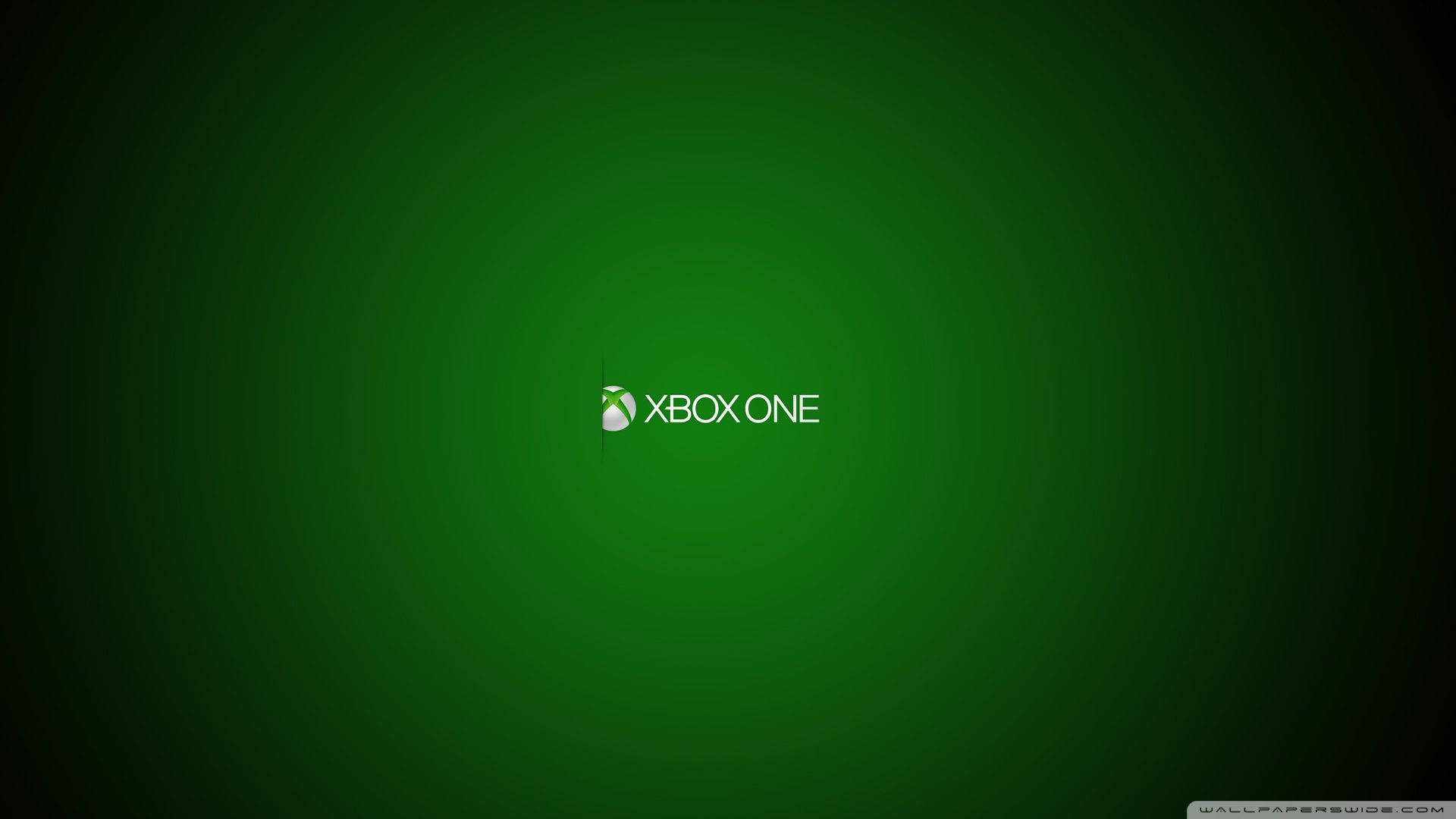 Xbox One Logo Green Background
