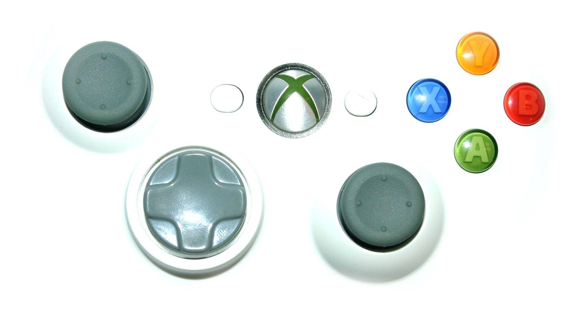 Xbox One X Logo And Controller Keys Background