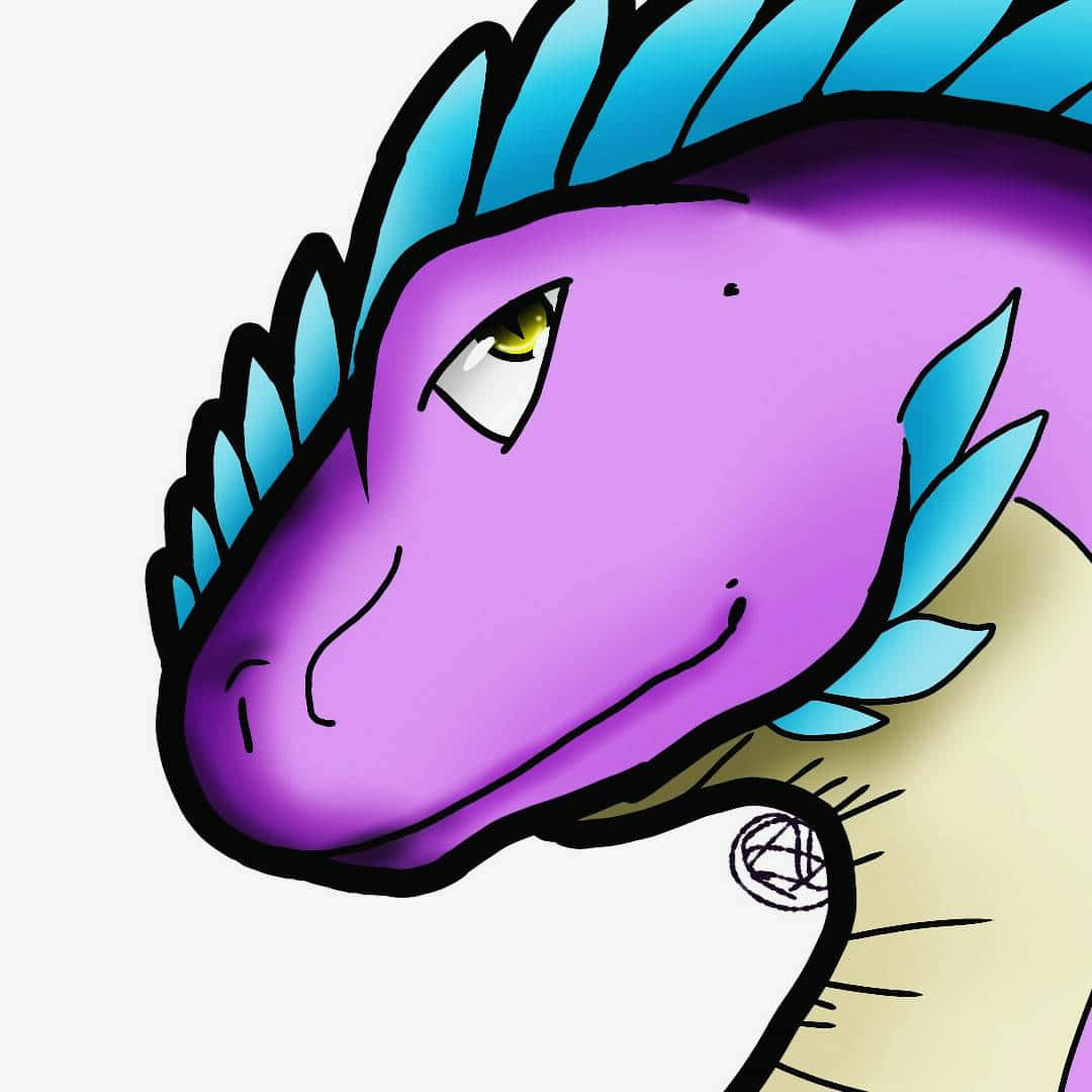 Xbox Pfp Purple Dinosaur