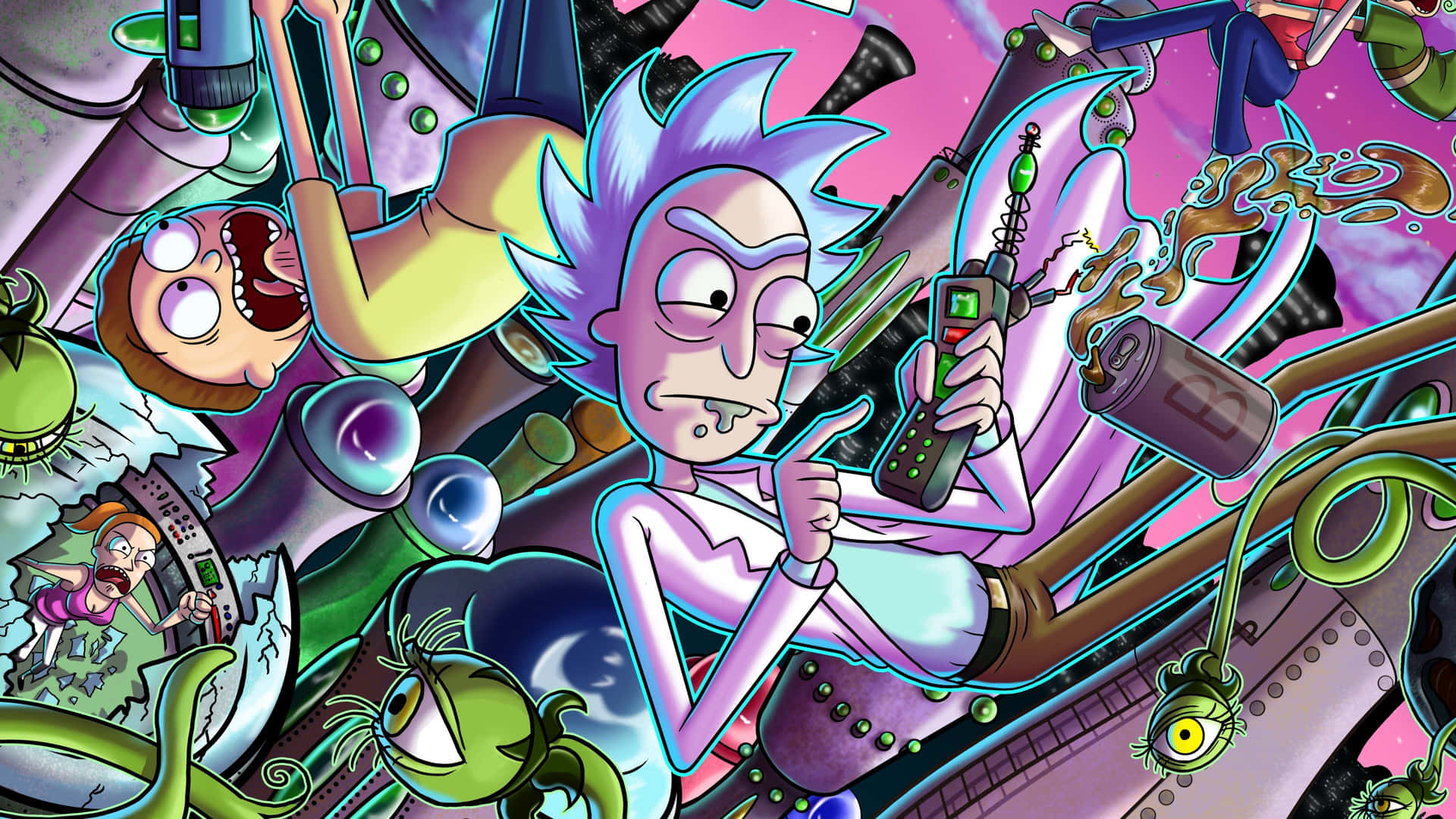 Xbox Pfp Rick And Morty Background
