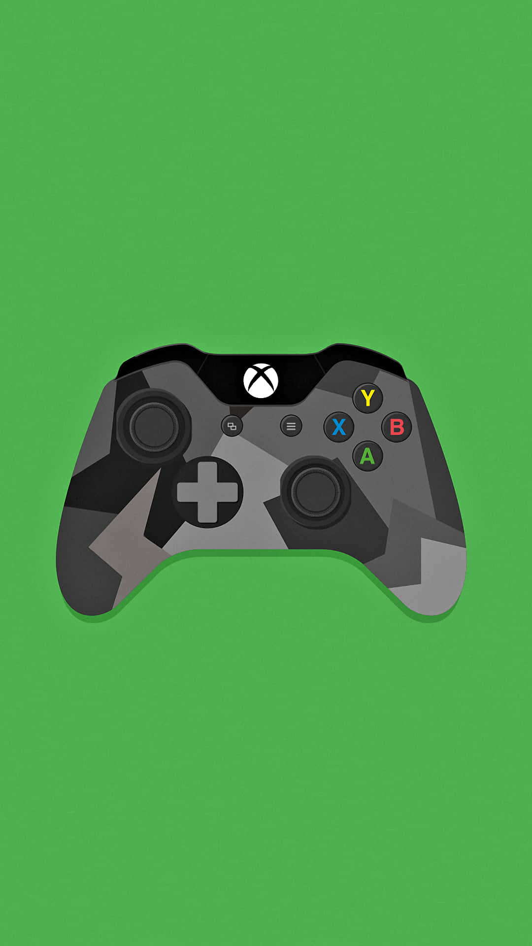 Xbox Remote Controller Vector Art Background