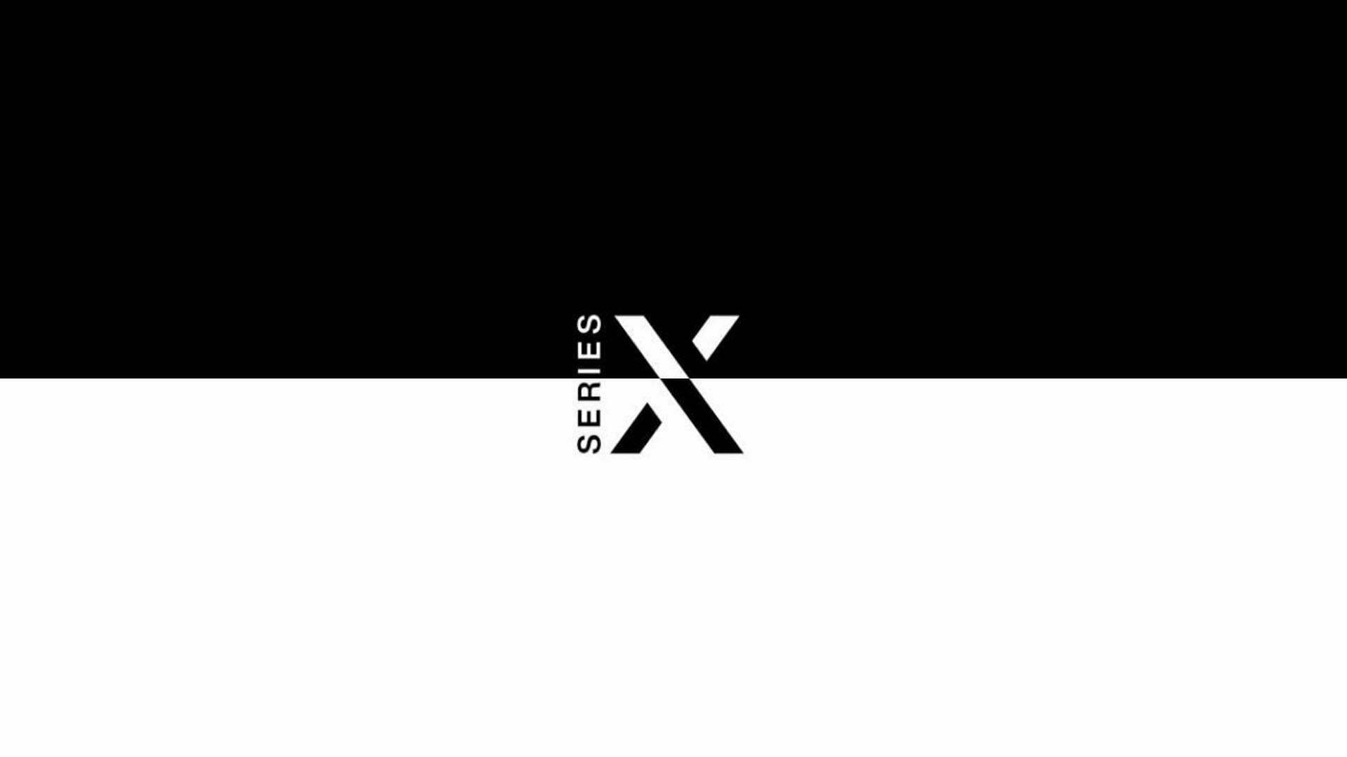 Xbox Series X Black And White Background