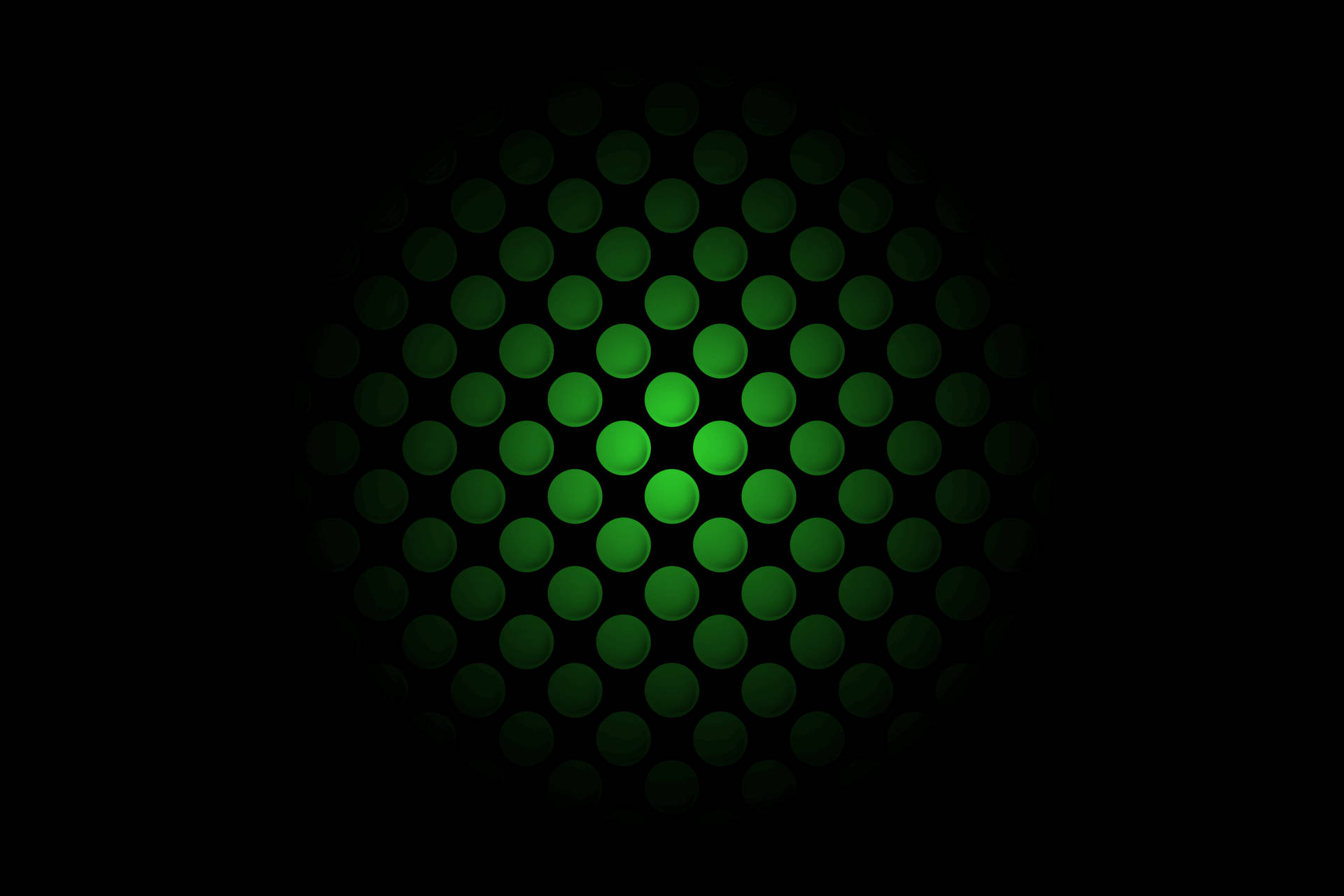 Xbox Series X Green Holes Background