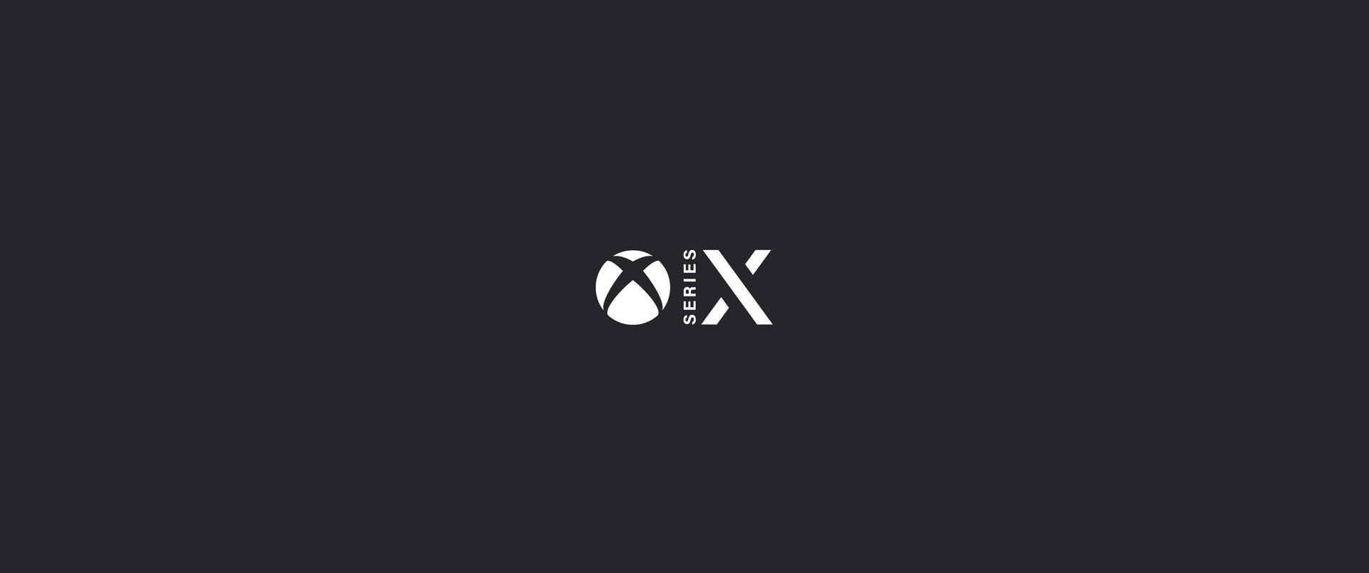 Xbox Series X Minimalist Dark Grey Background